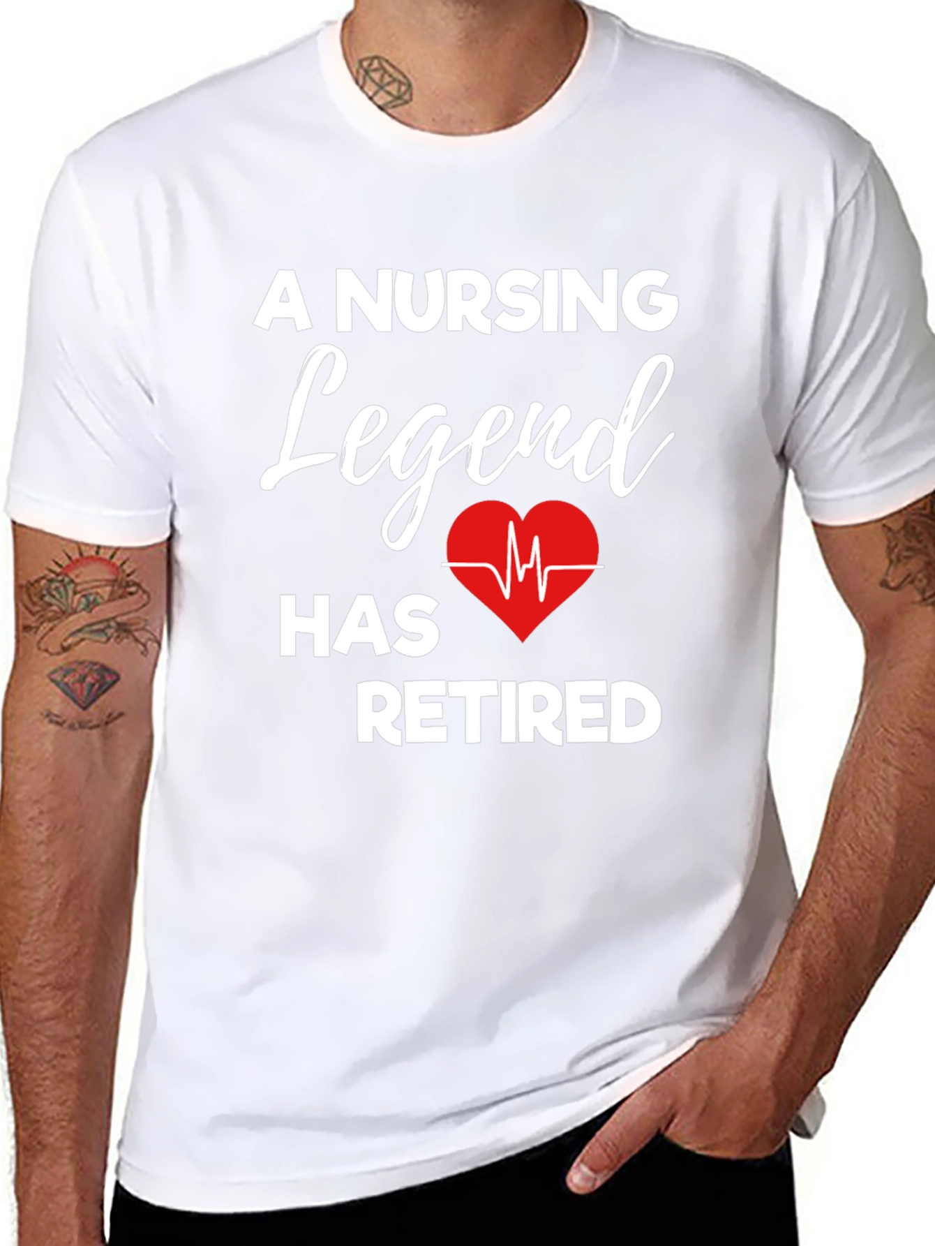 Nursing Legend Retired Graphic T-Shirt