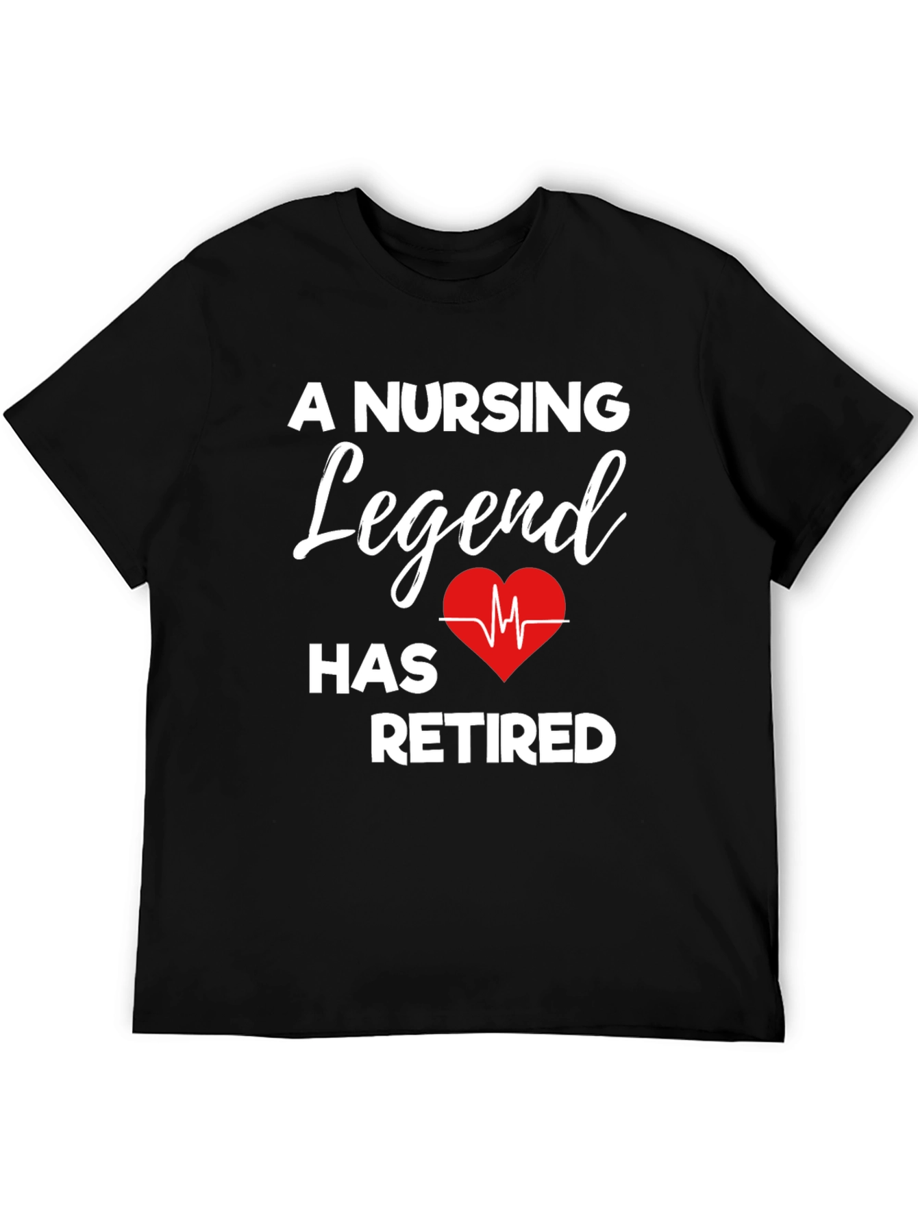 Nursing Legend Retired Graphic T-Shirt
