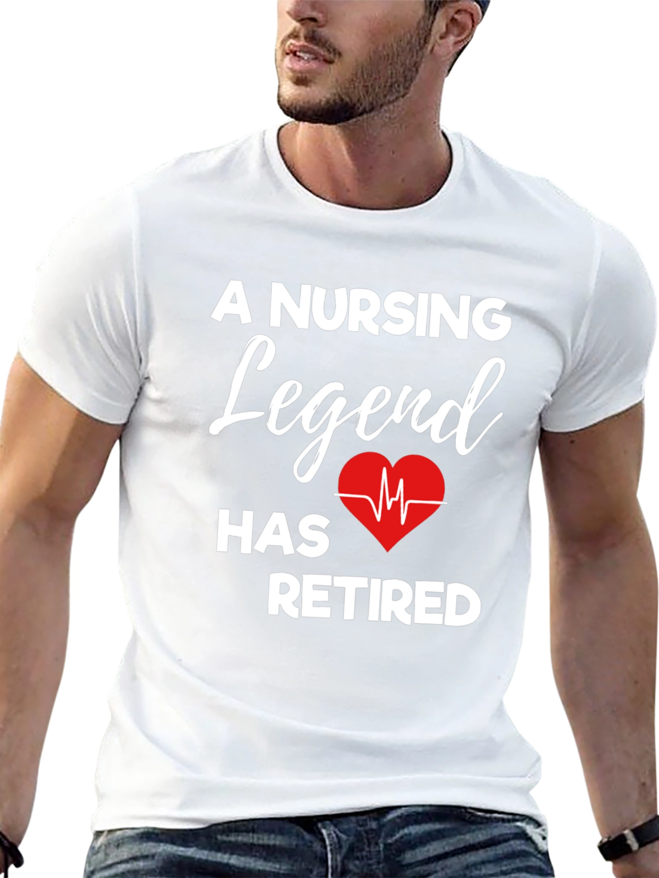 Nursing Legend Retired Graphic T-Shirt