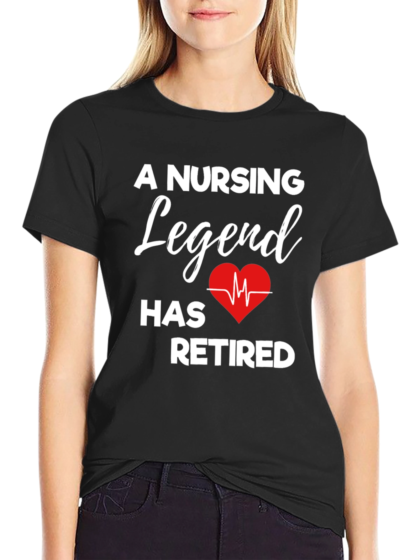 Nursing Legend Retired Graphic T-Shirt