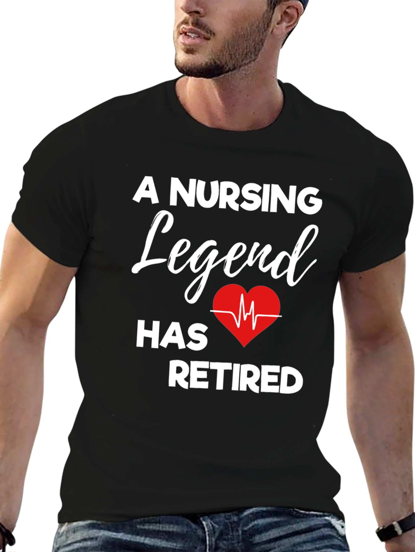 Nursing Legend Retired Graphic T-Shirt