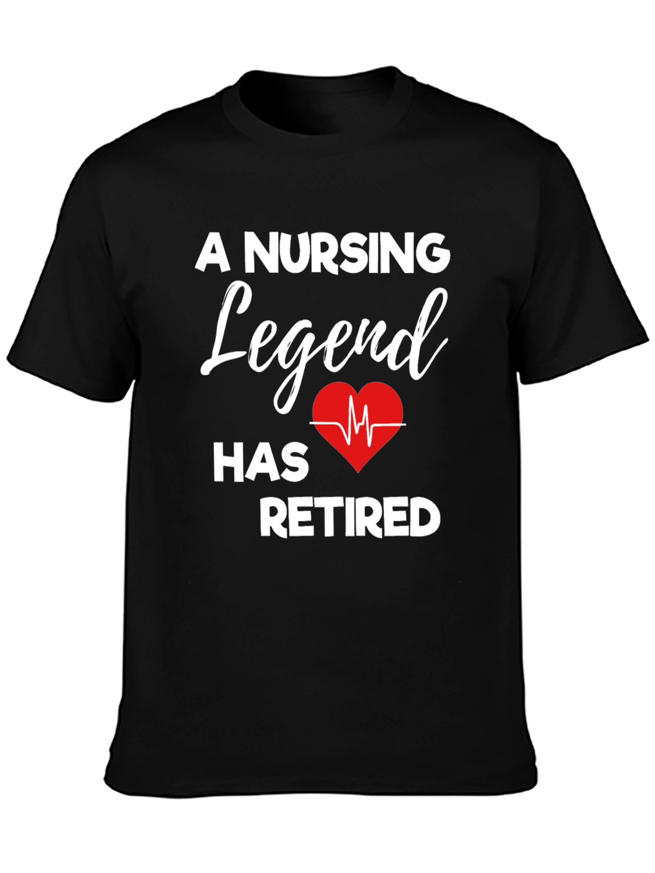 Nursing Legend Retired Graphic T-Shirt