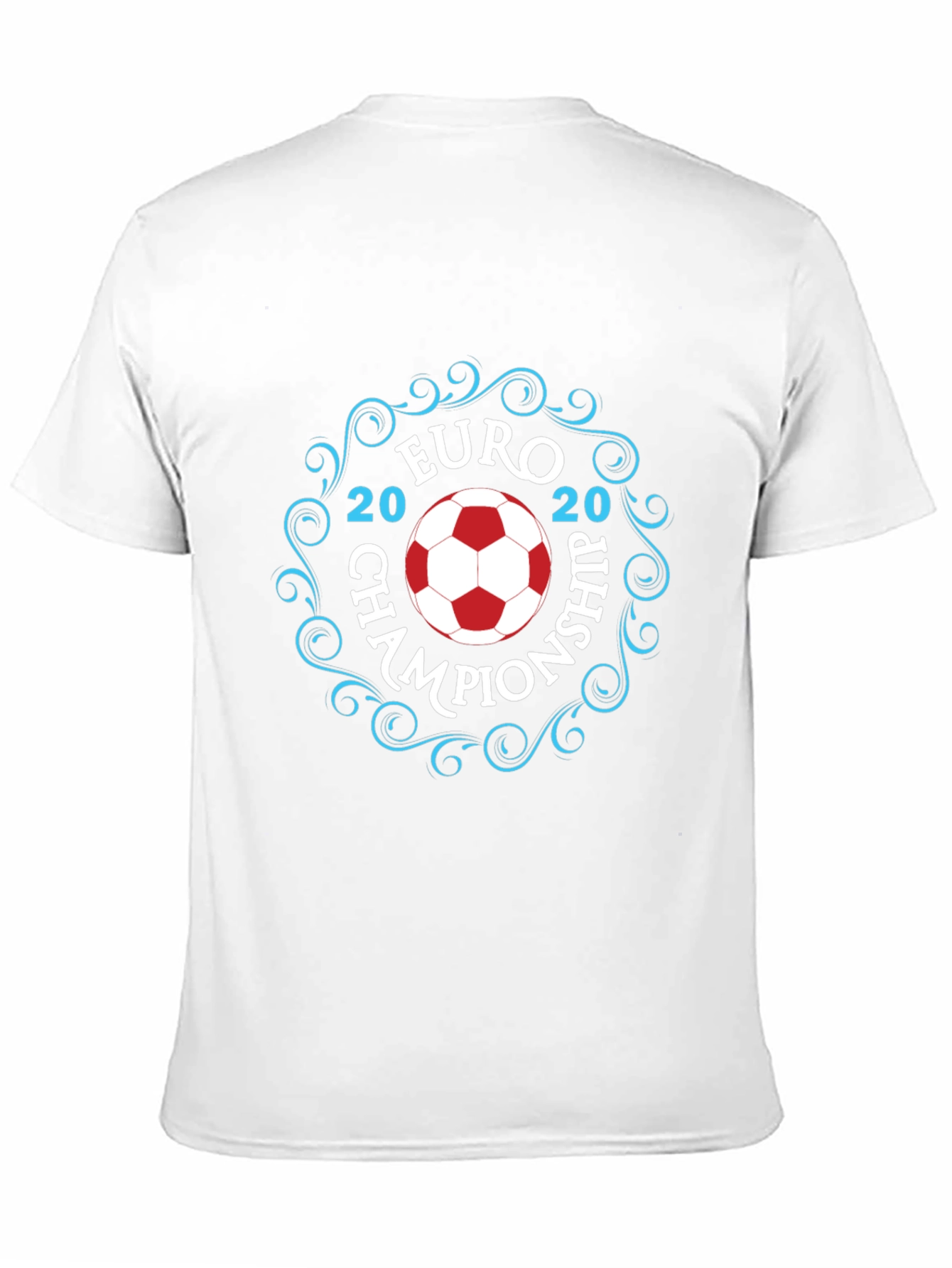 Euro 2020 Championship Black T-Shirt