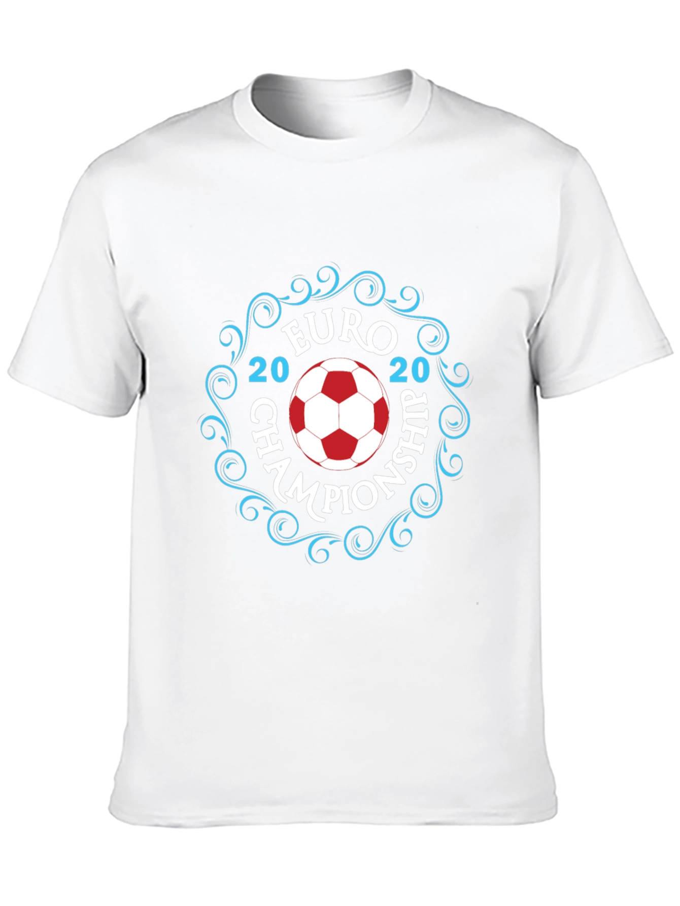 Euro 2020 Championship Black T-Shirt