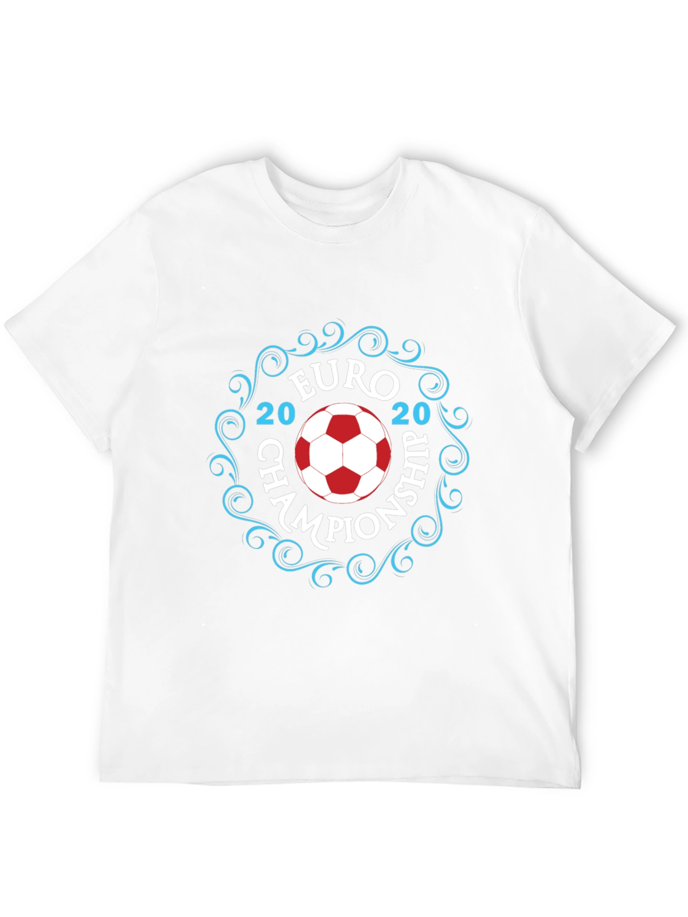 Euro 2020 Championship Black T-Shirt