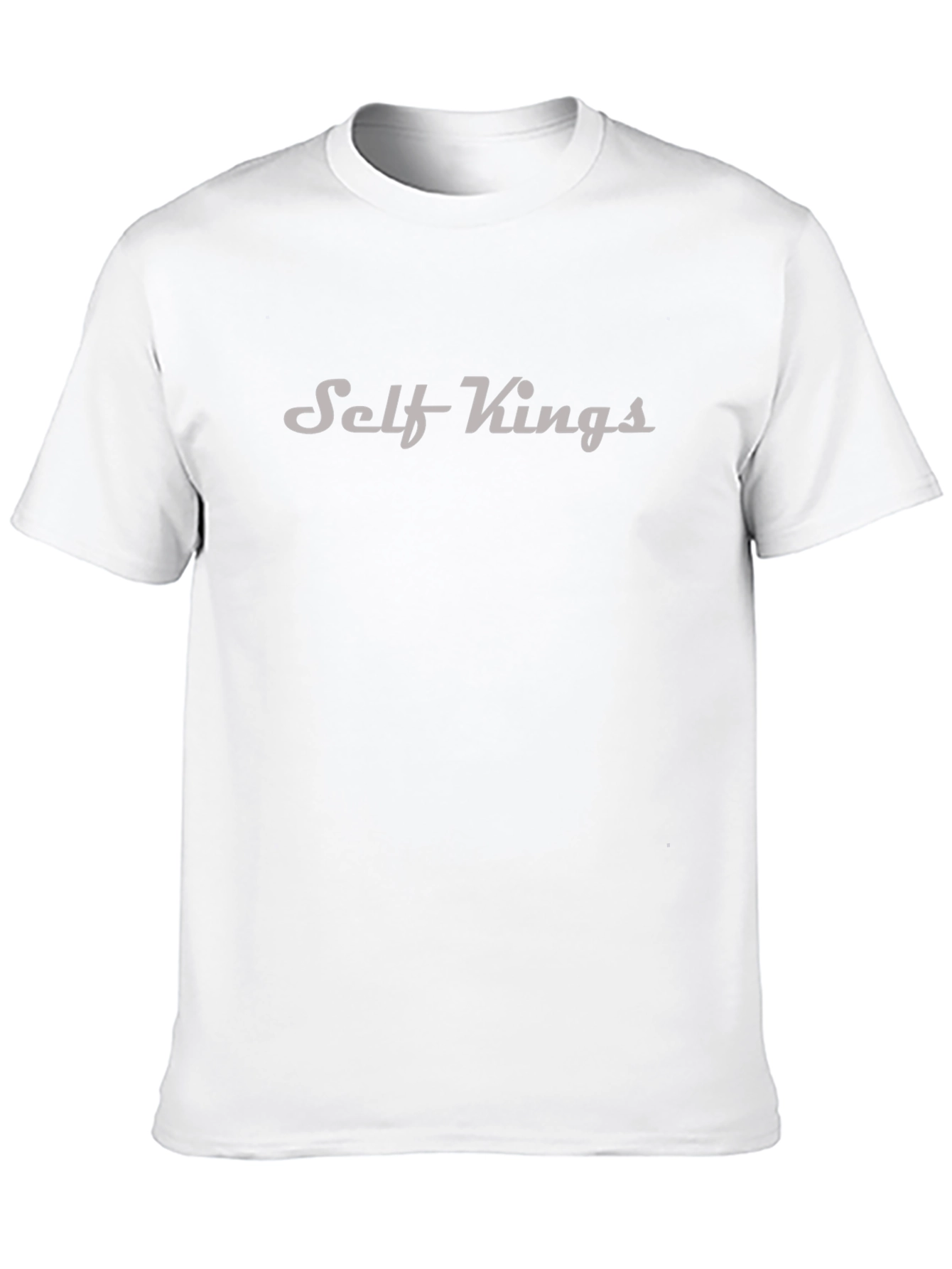Self Kings Black T-Shirt