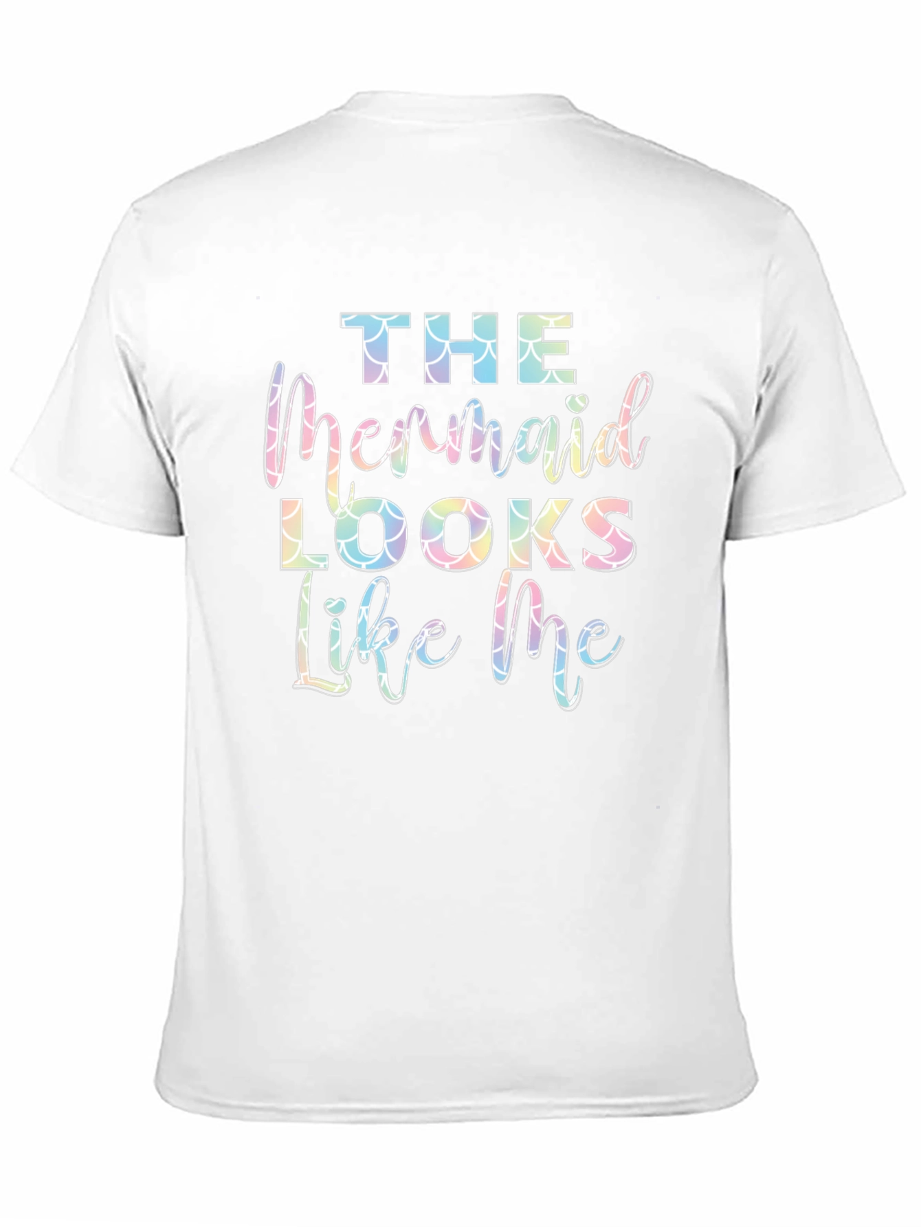The Mermaid Looks Like Me Graphic Tee