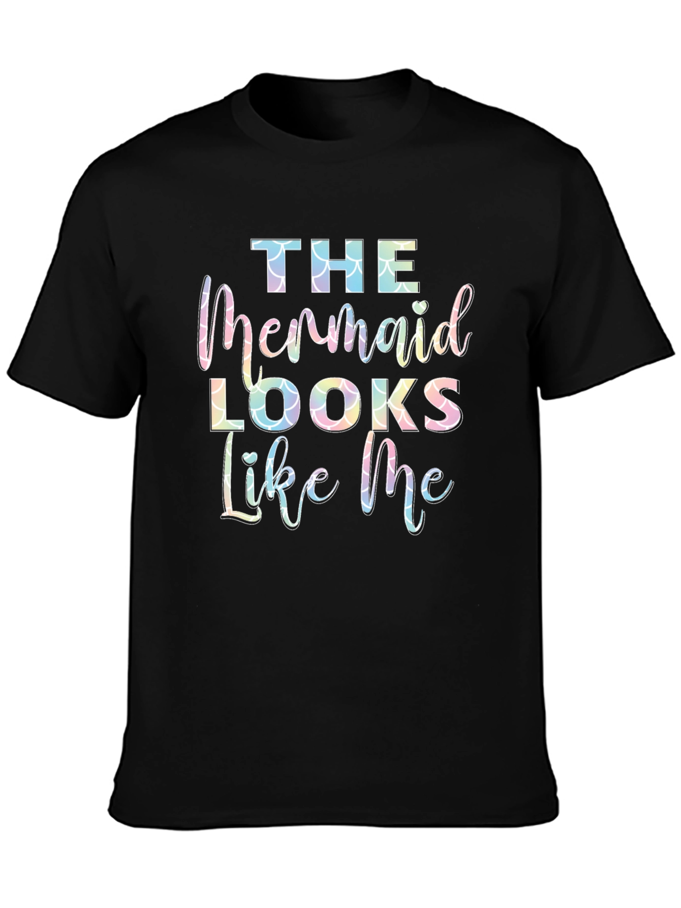 The Mermaid Looks Like Me Graphic Tee