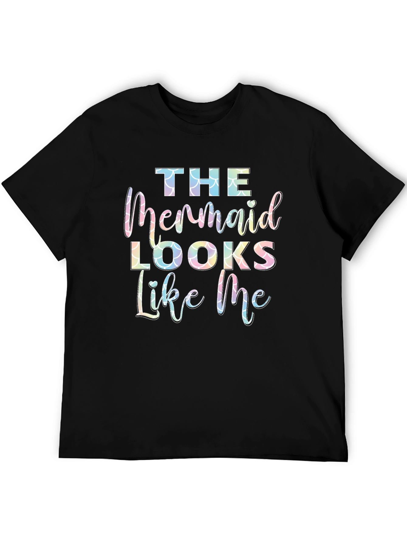 The Mermaid Looks Like Me Graphic Tee
