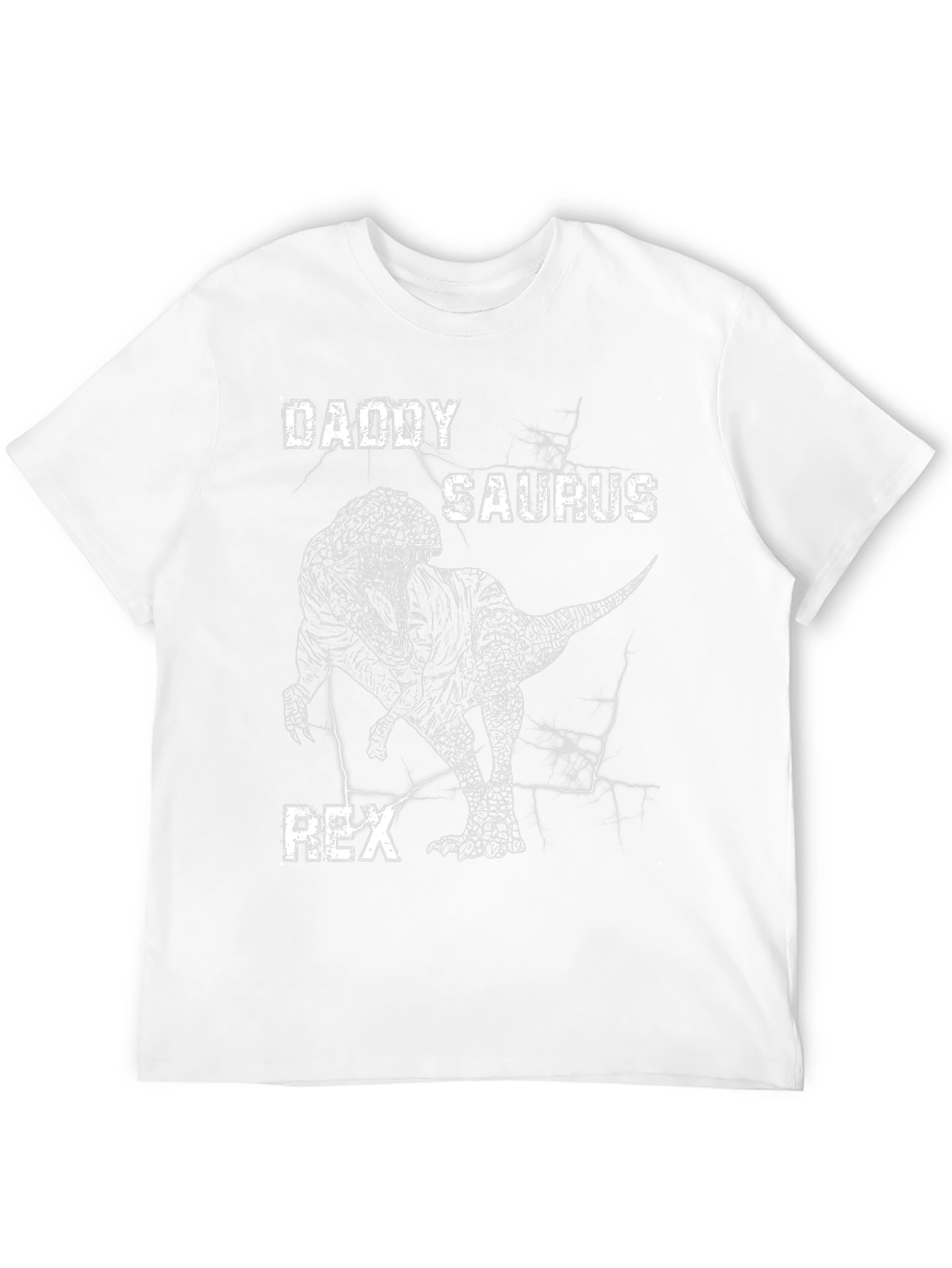 Daddy Saurus Rex Graphic T-Shirt