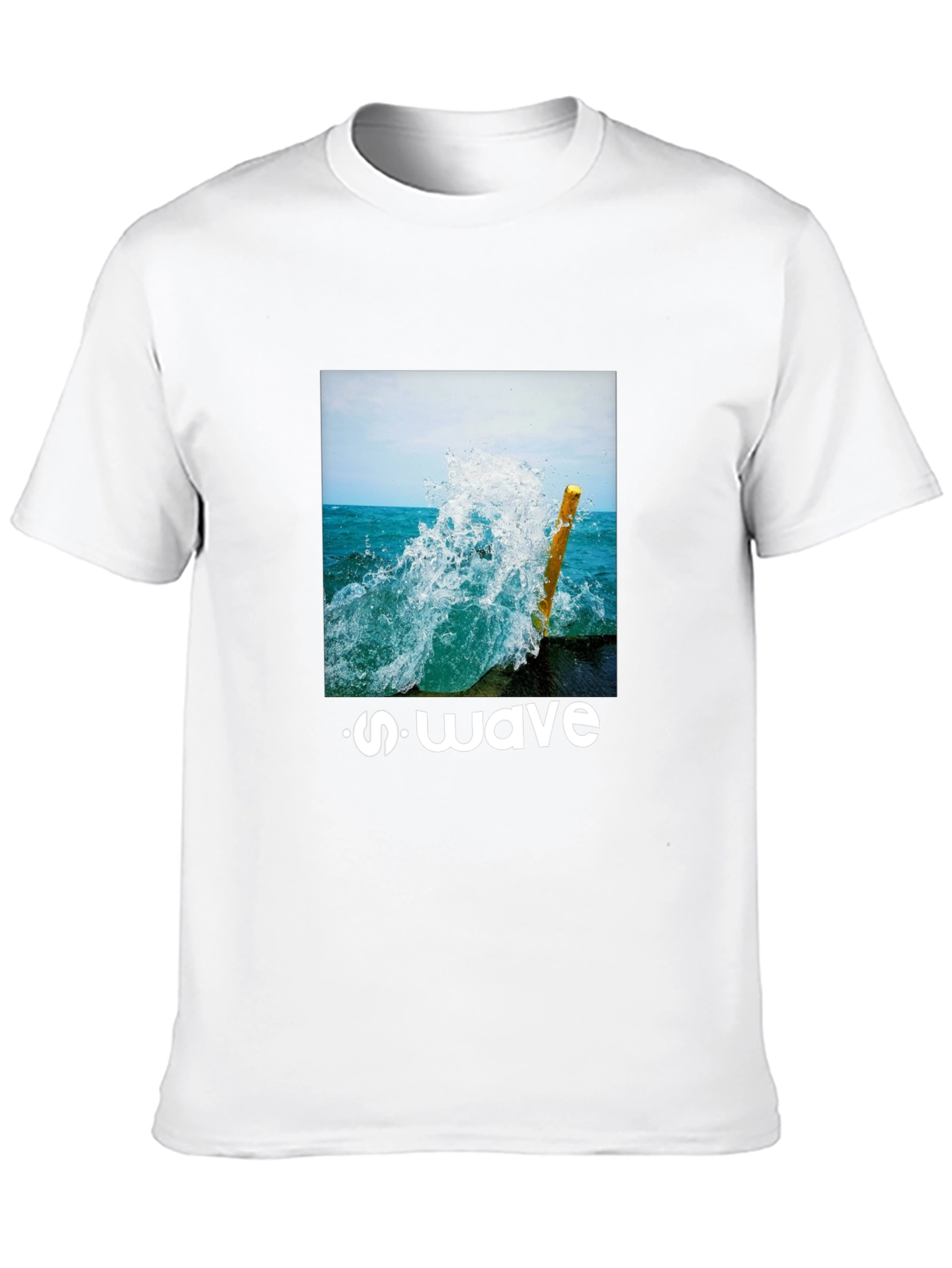 S-Wave Graphic T-Shirt - Black