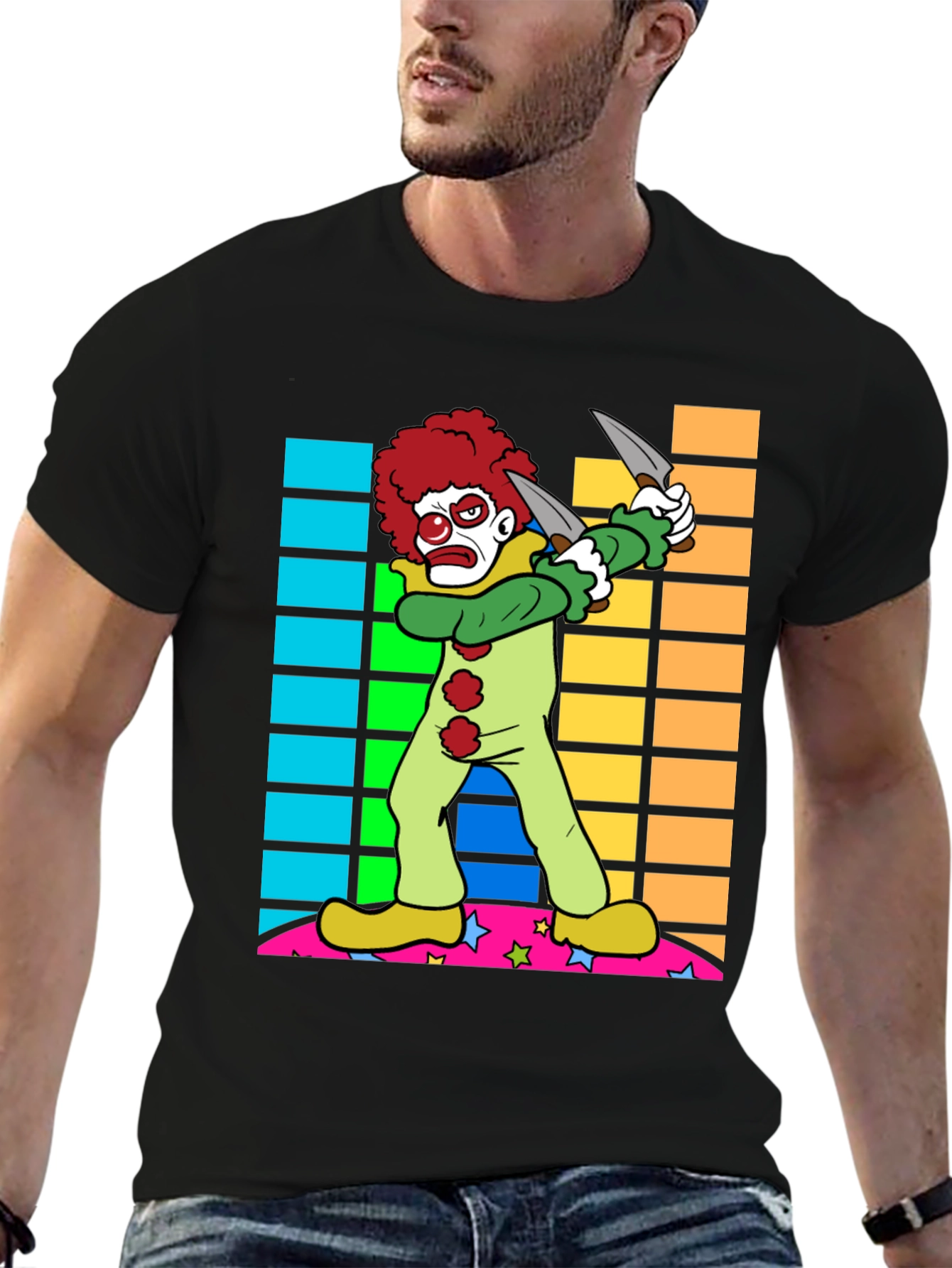 Killer Clown T-Shirt Graphic Print