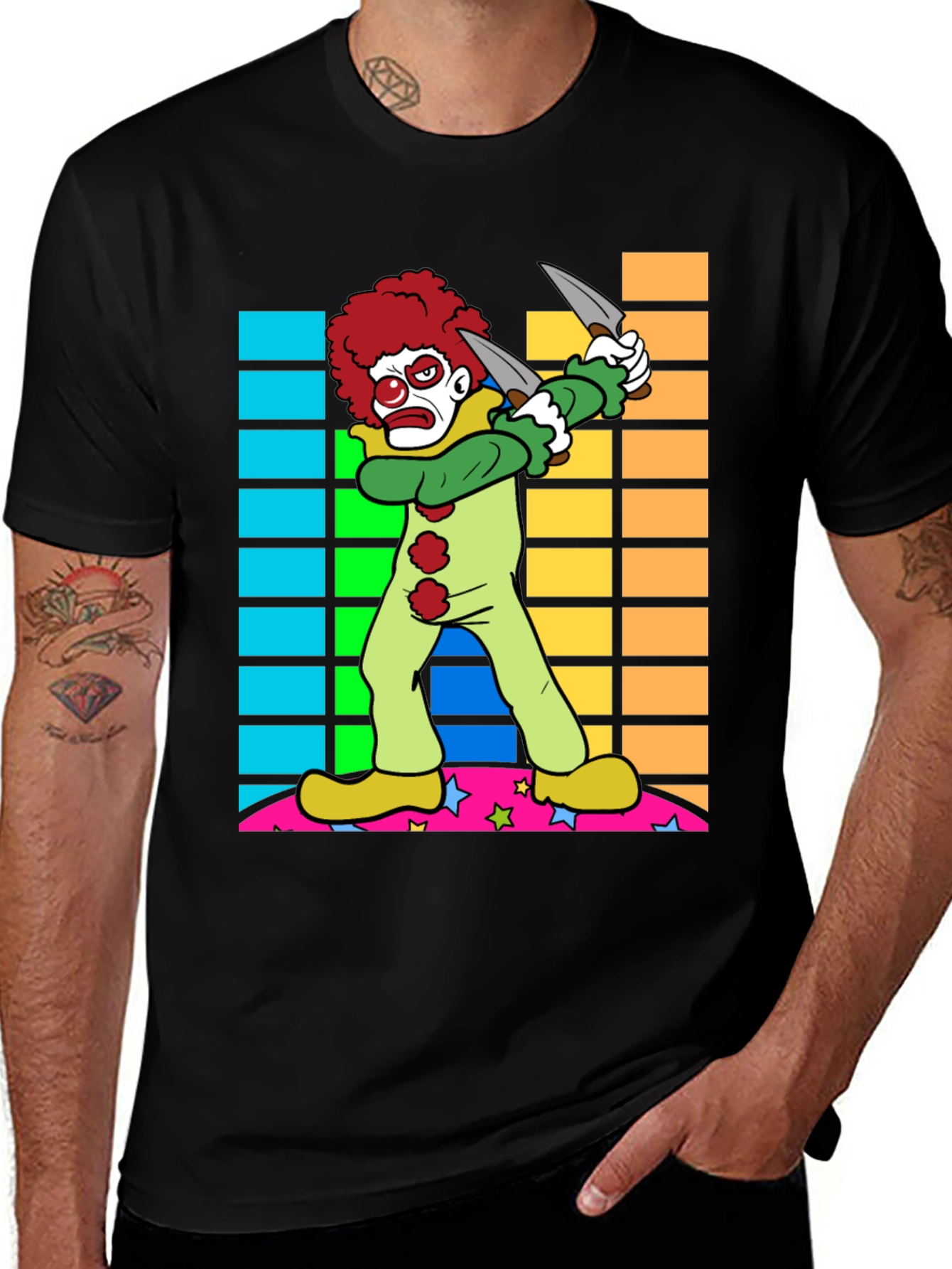 Killer Clown T-Shirt Graphic Print