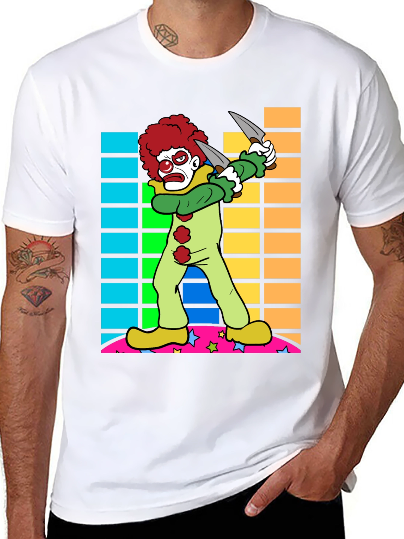 Killer Clown T-Shirt Graphic Print