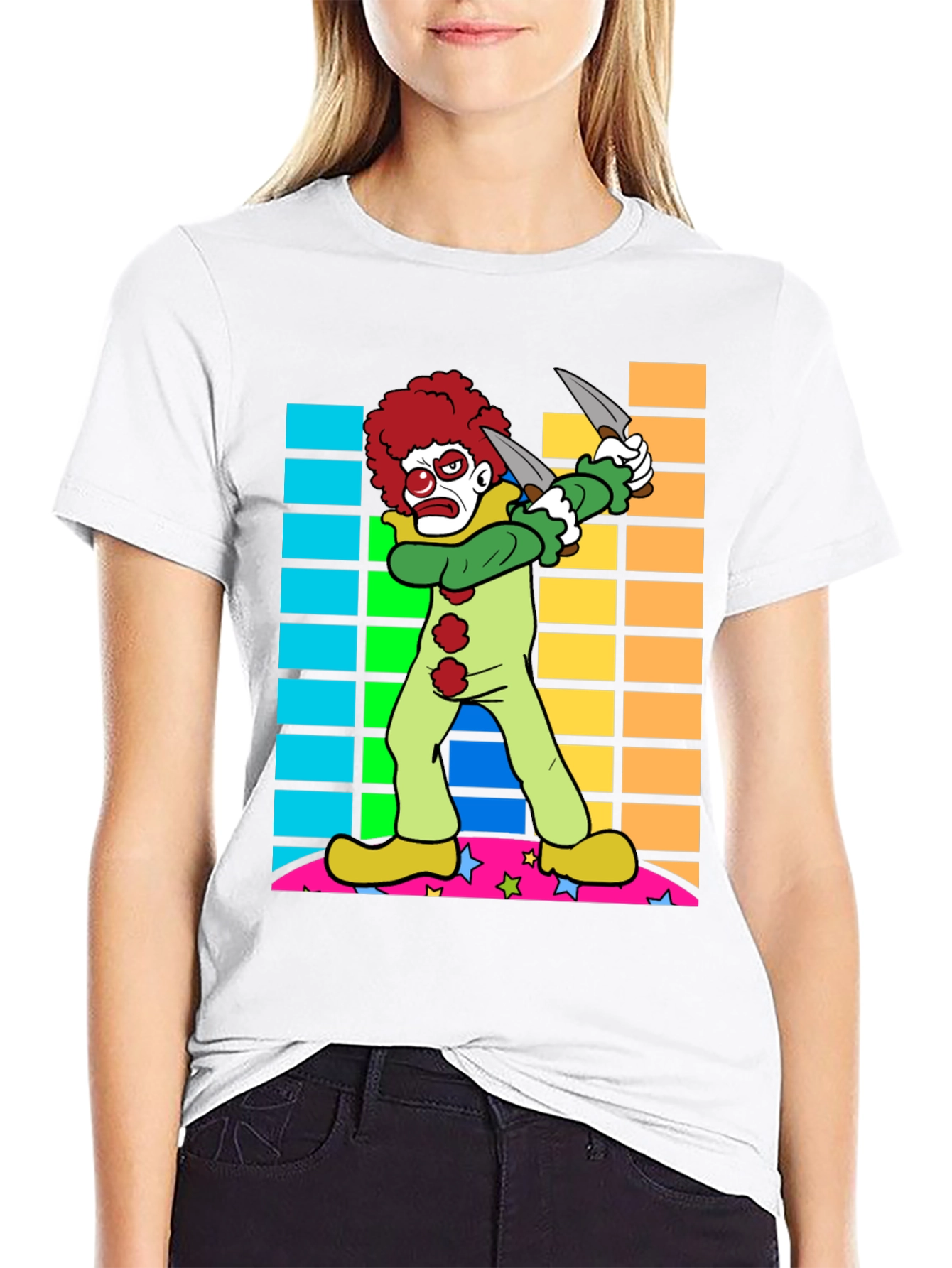 Killer Clown T-Shirt Graphic Print