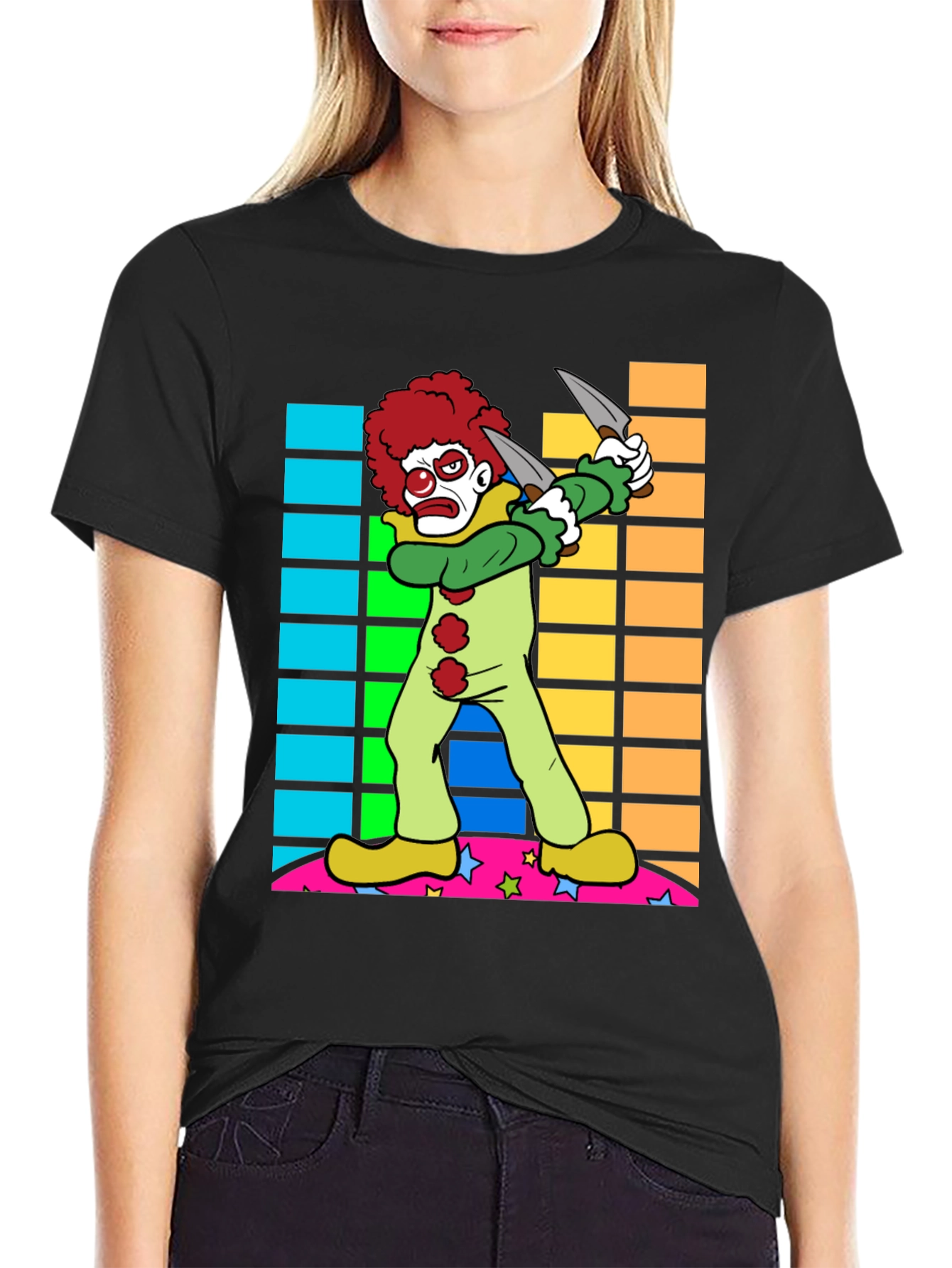 Killer Clown T-Shirt Graphic Print