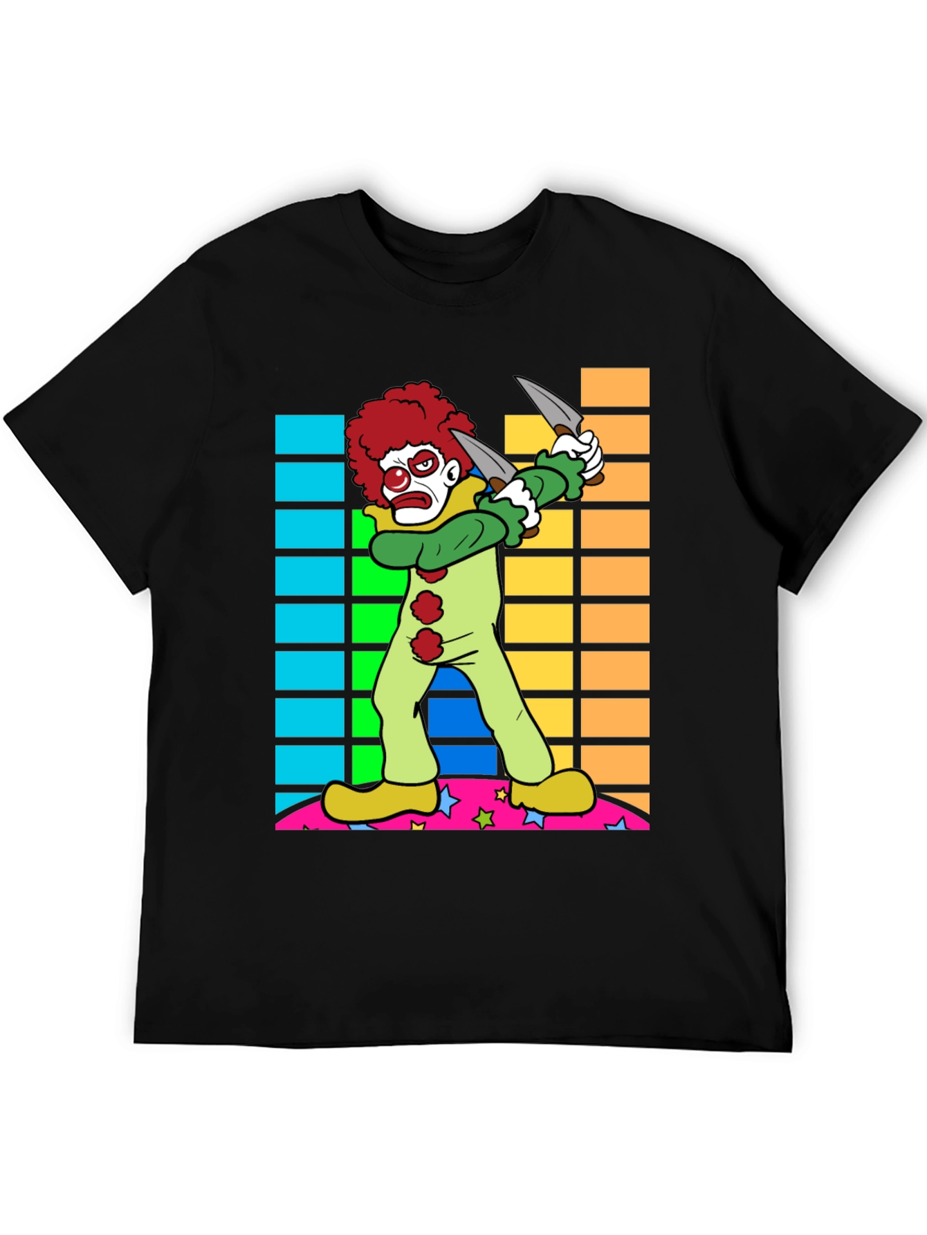 Killer Clown T-Shirt Graphic Print