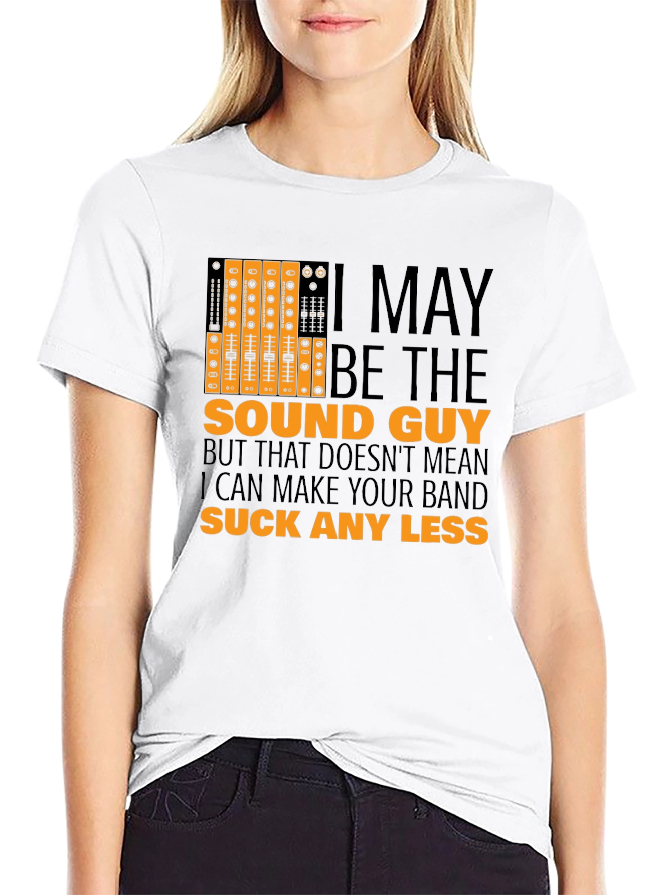 Sound Guy Graphic T-Shirt - Musician Humor