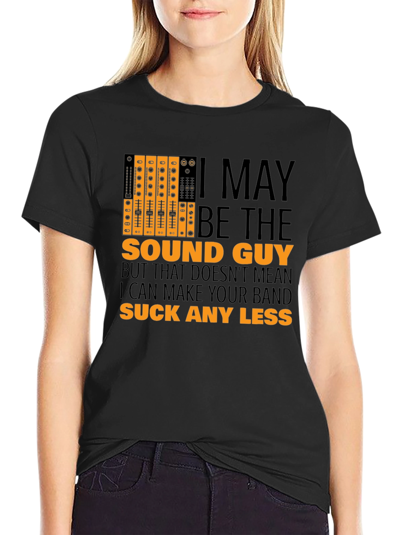 Sound Guy Graphic T-Shirt - Musician Humor