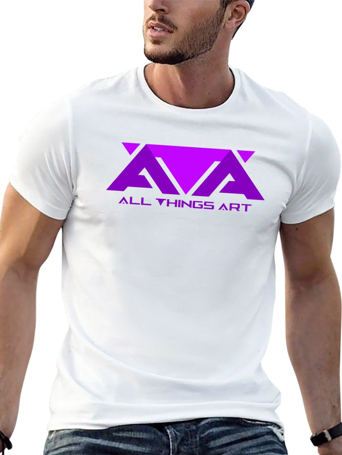All Things Art Graphic Tee - Black