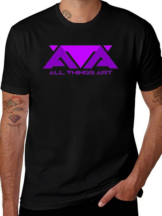 All Things Art Graphic Tee - Black