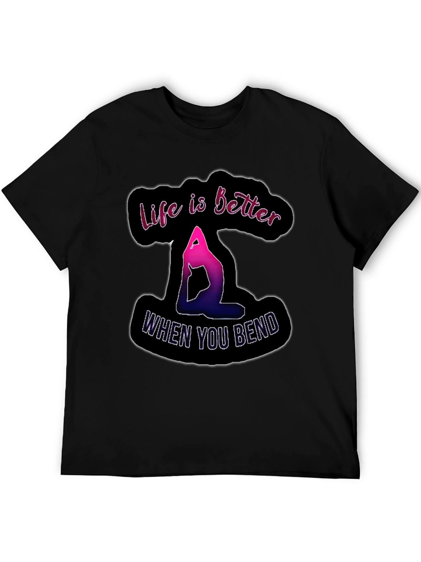 Yoga Life T-Shirt - Bendy Fun