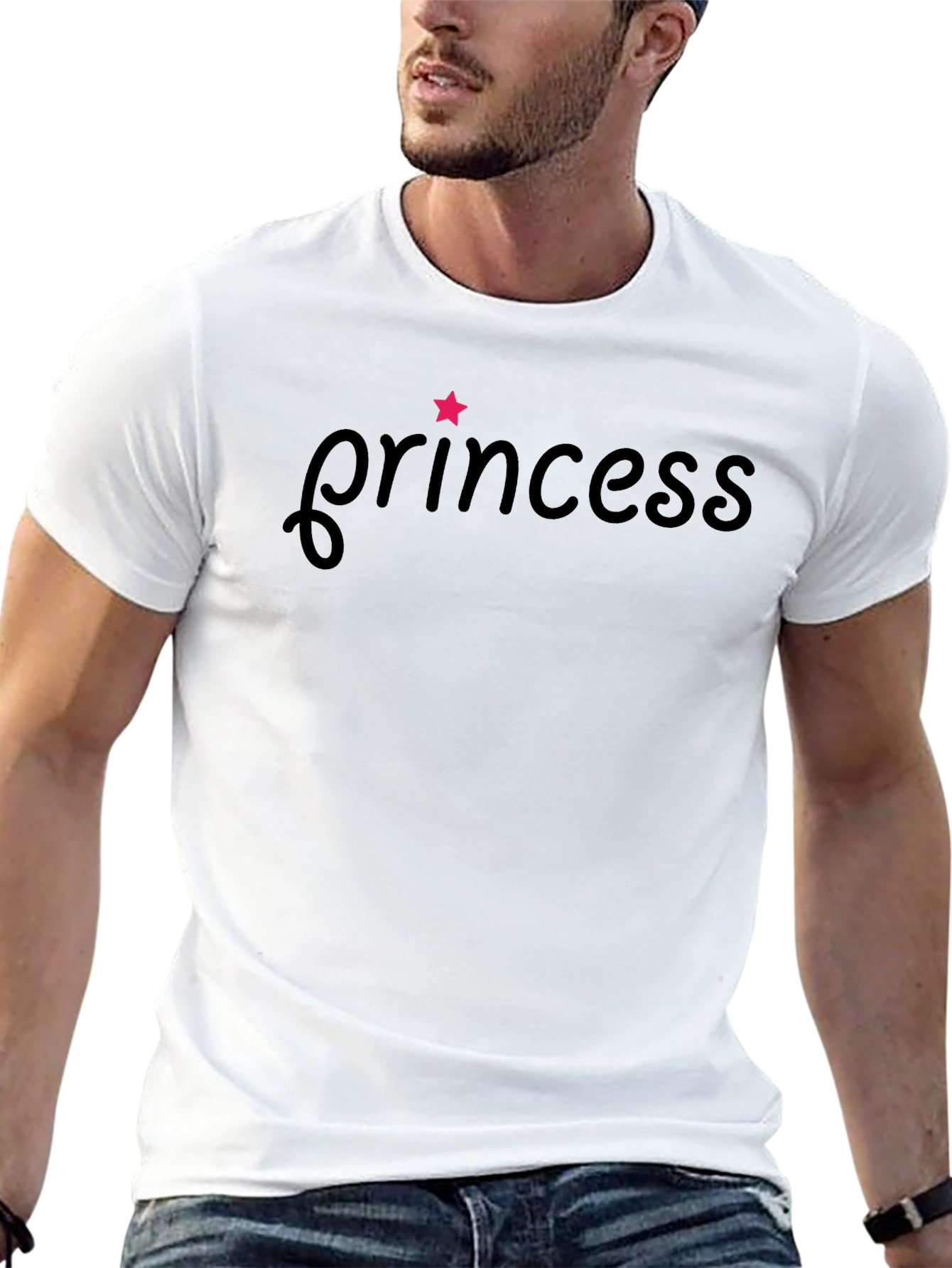 Princess Graphic Tee - Stylish Casual Wear