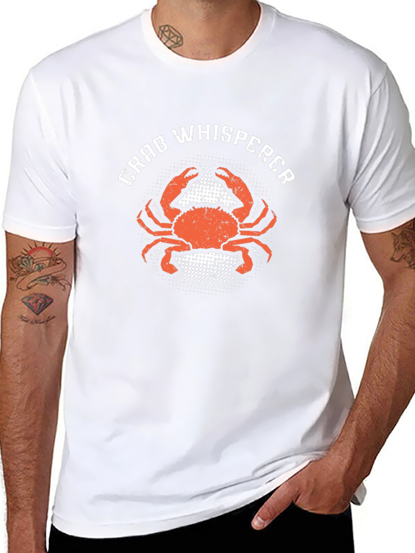 Crab Whisperer Graphic T-Shirt - Coastal Life
