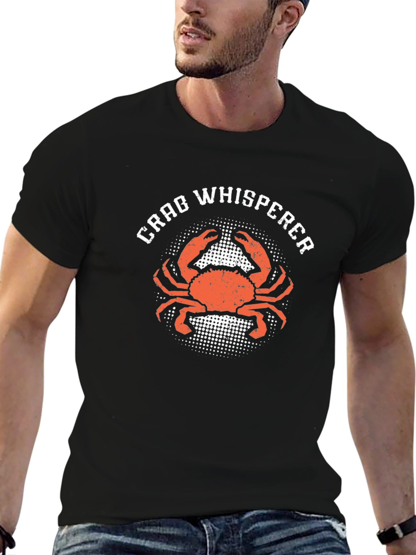 Crab Whisperer Graphic T-Shirt - Coastal Life