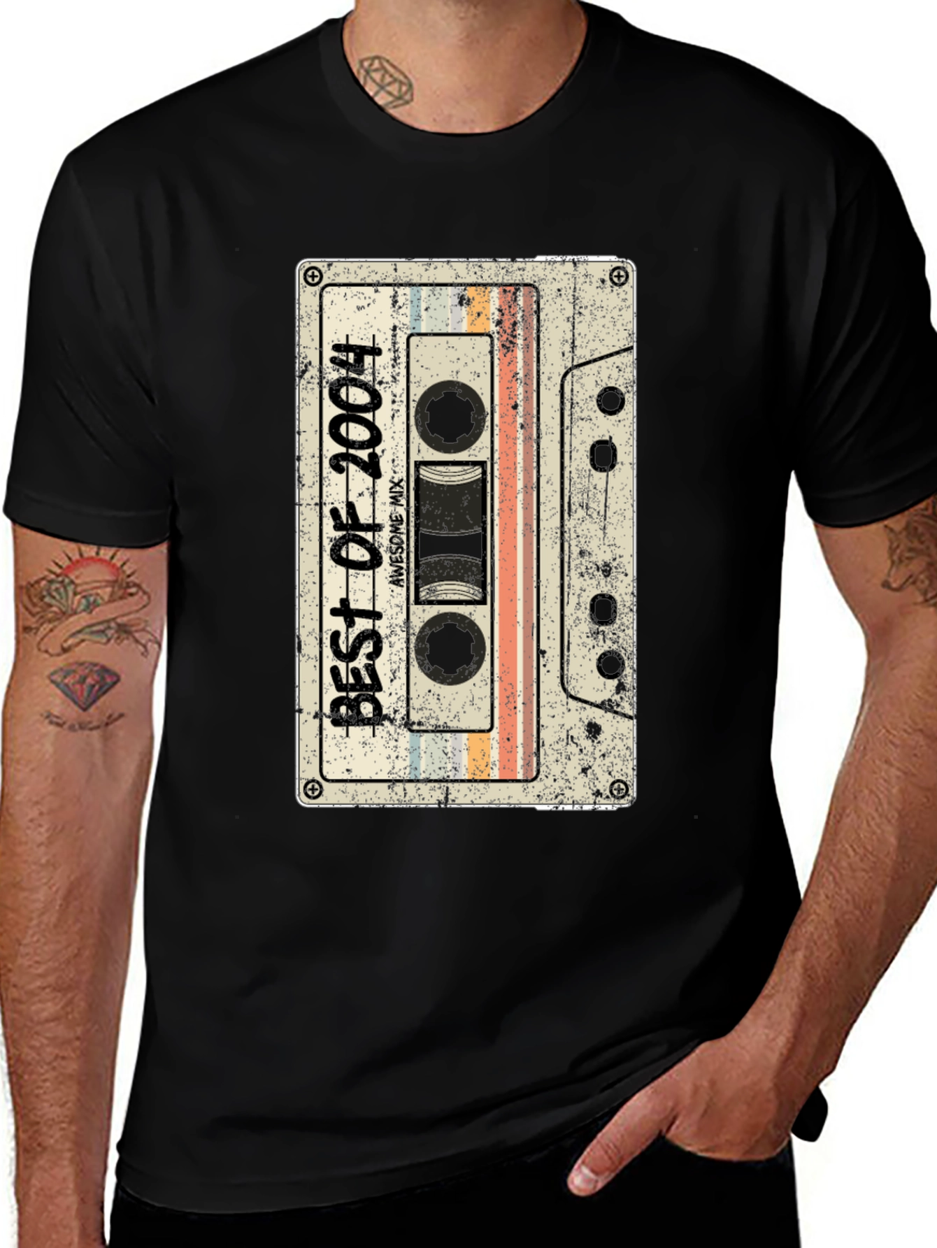 Best of 2004 Cassette Tape Graphic T-Shirt
