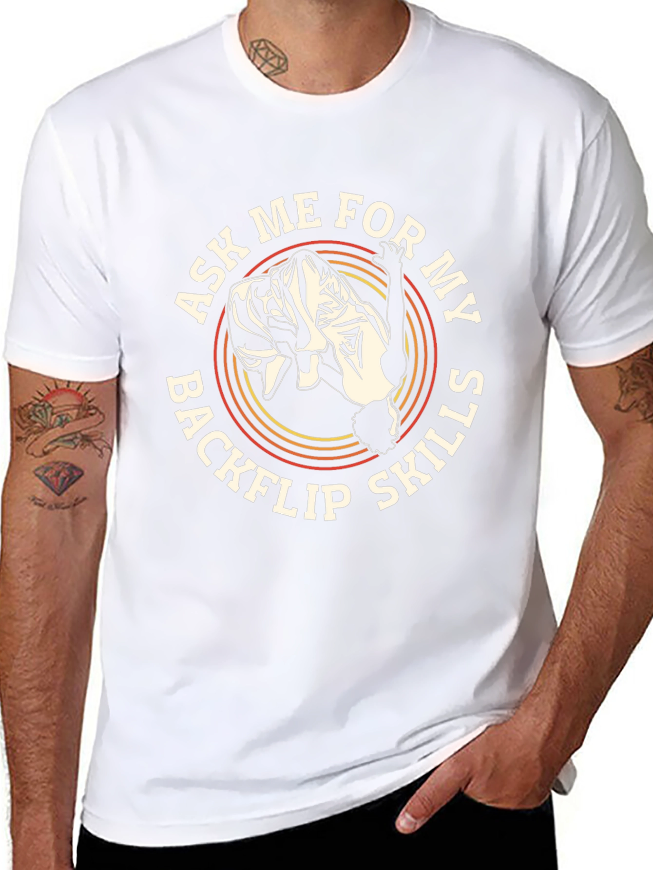 Backflip Skills T-Shirt - Ask Me!