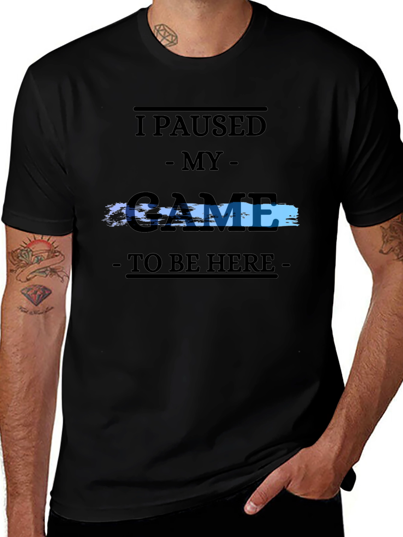 Gamer Tee: I Paused My Game