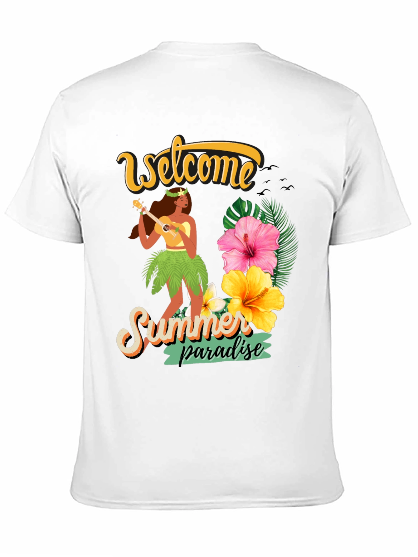 Welcome Summer Paradise Graphic Tee