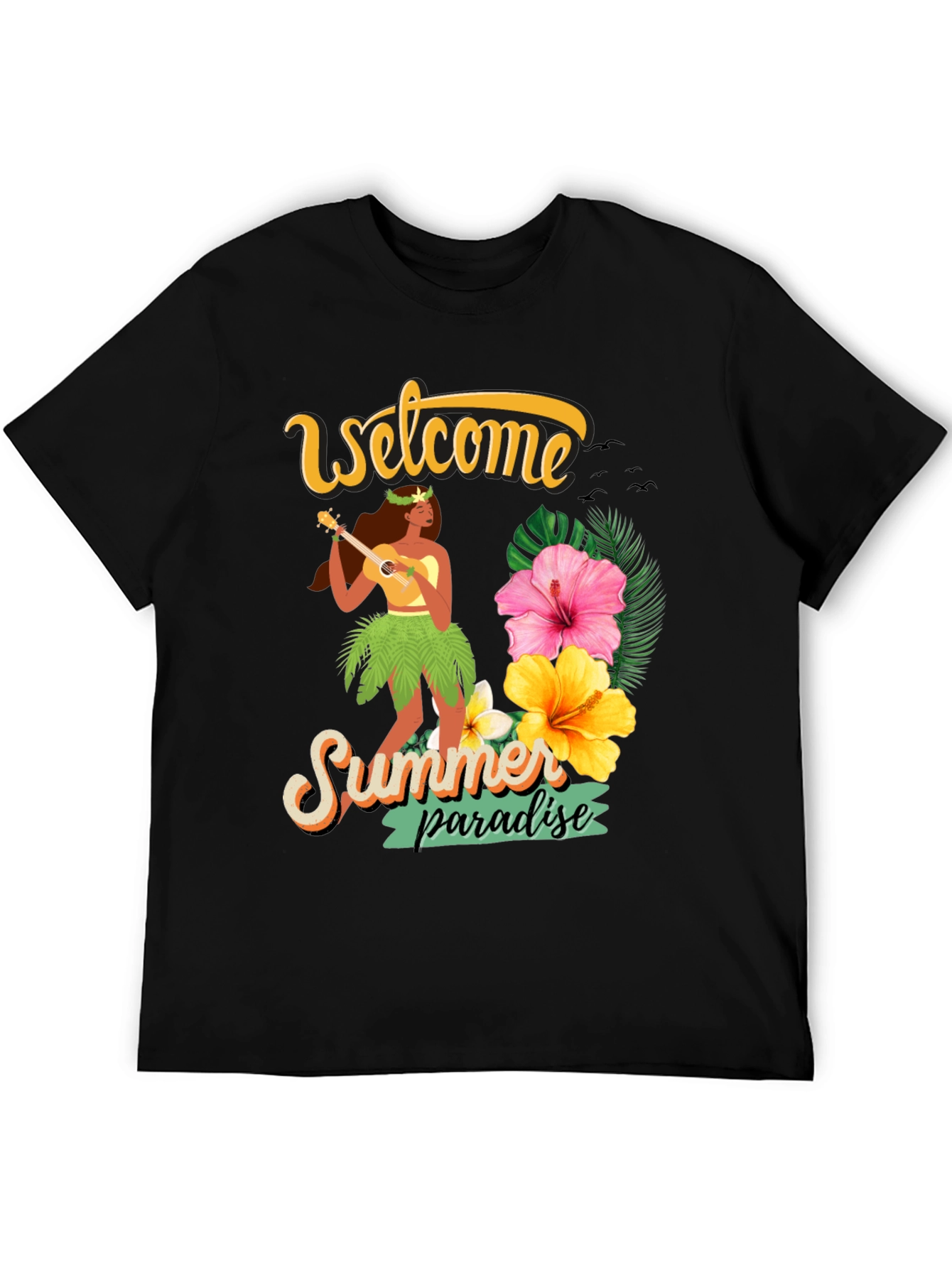 Welcome Summer Paradise Graphic Tee