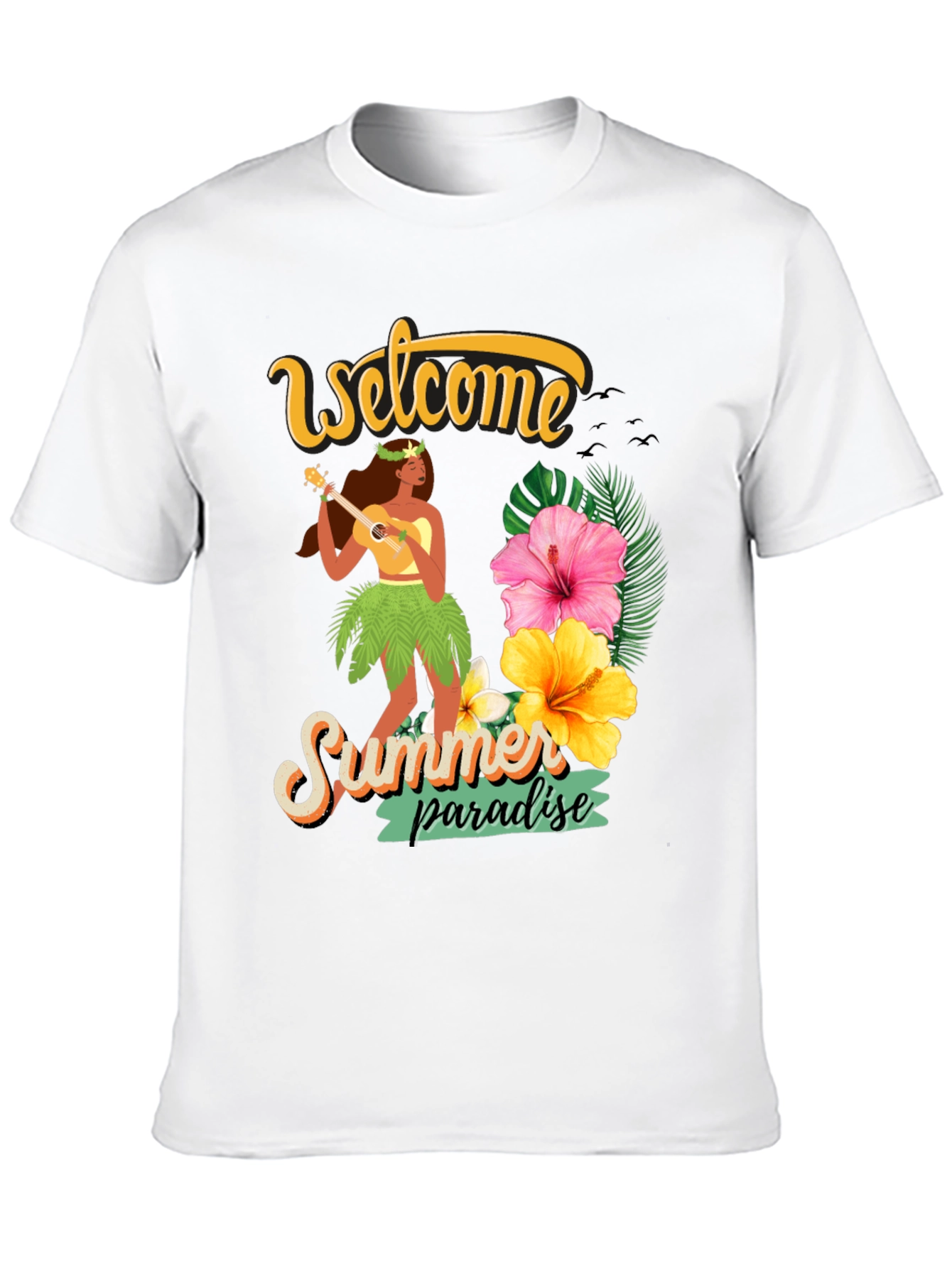 Welcome Summer Paradise Graphic Tee