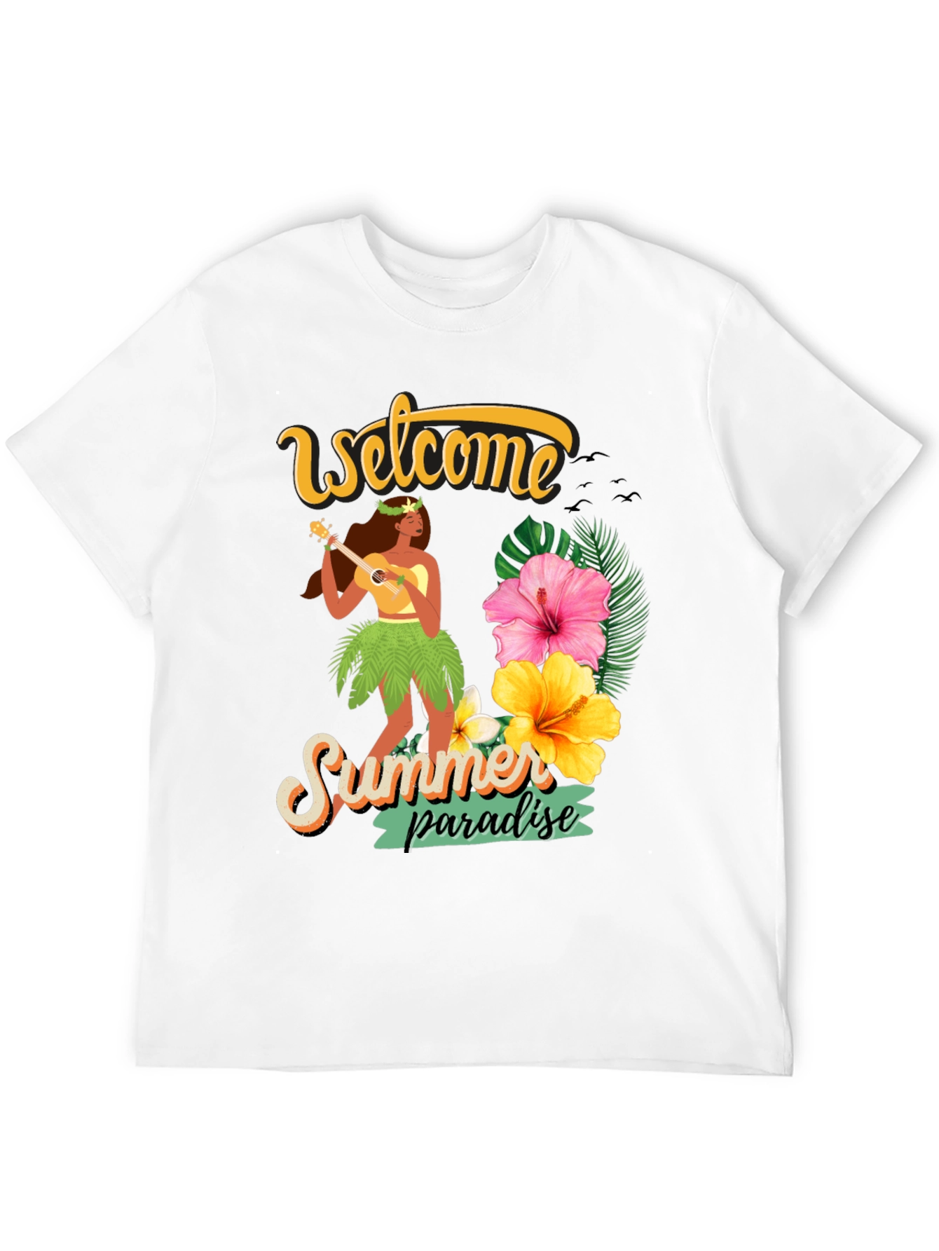 Welcome Summer Paradise Graphic Tee