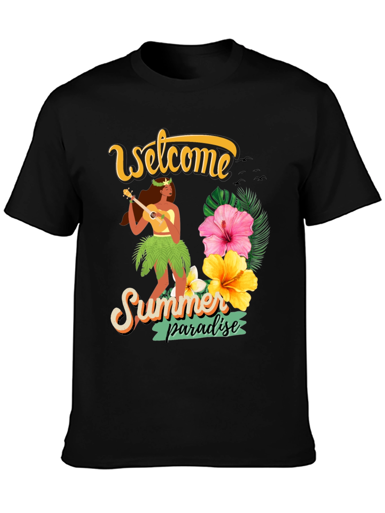 Welcome Summer Paradise Graphic Tee