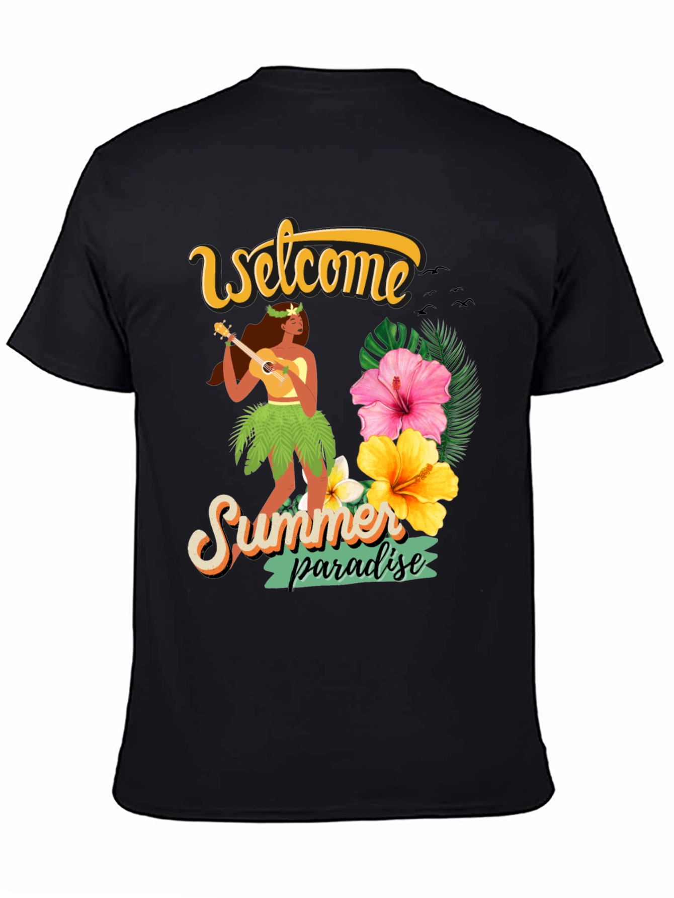 Welcome Summer Paradise Graphic Tee