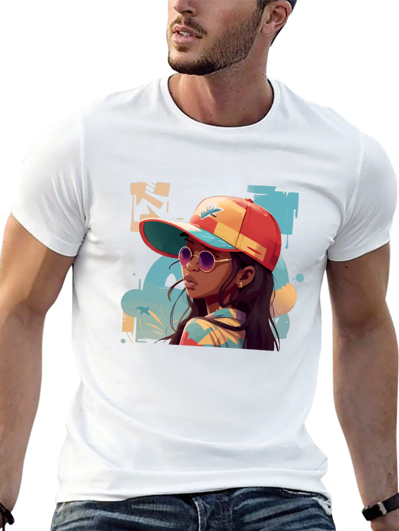 Graphic Tee: Retro Vibes