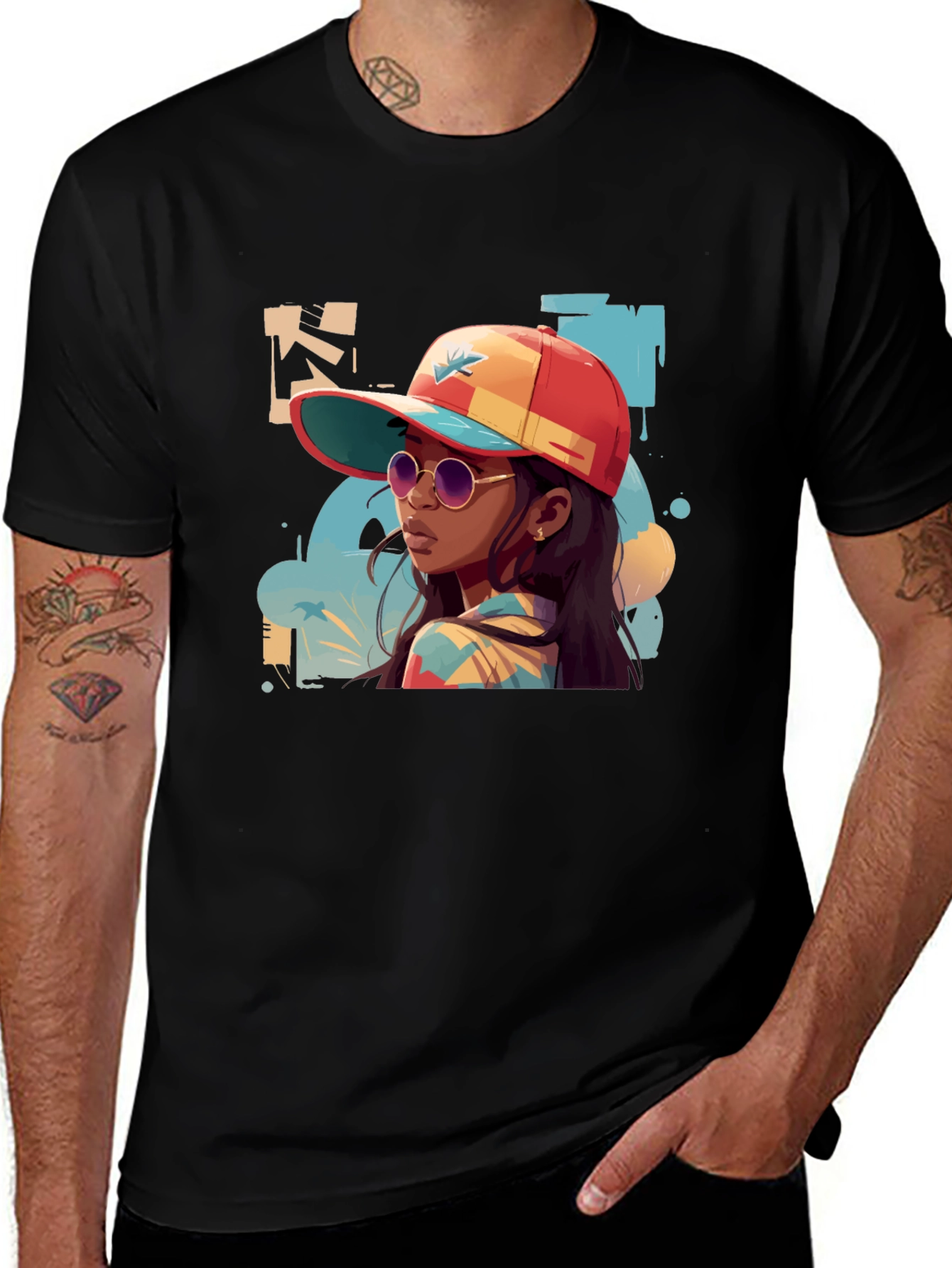 Graphic Tee: Retro Vibes