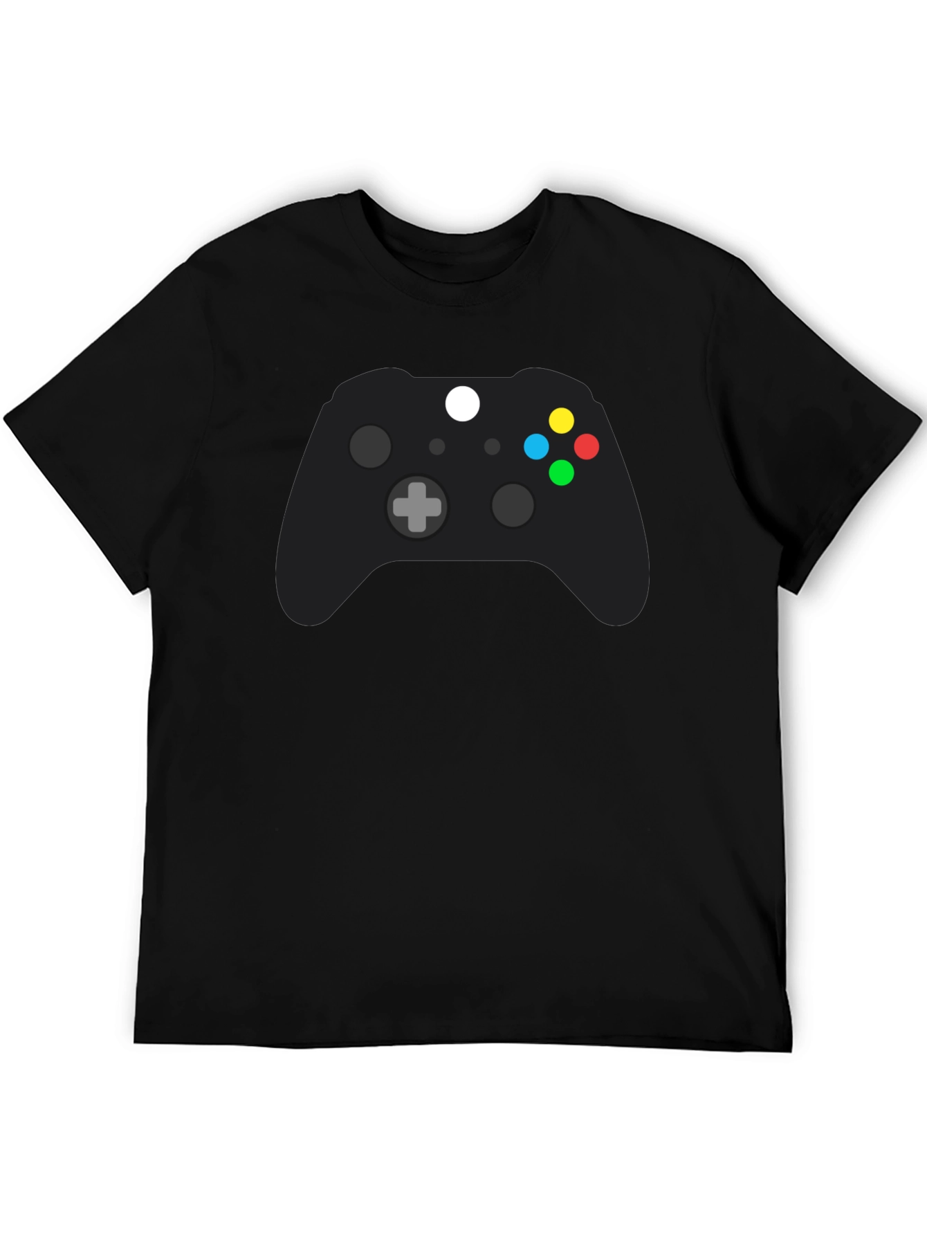 Xbox Controller Graphic Tee - Gamer Style Black T-Shirt