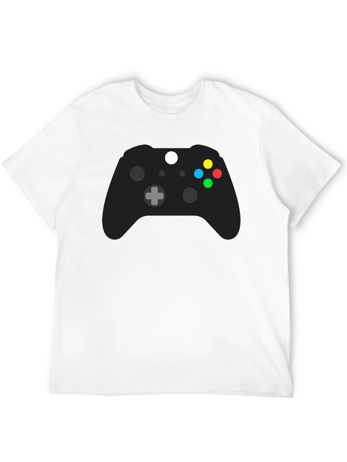 Xbox Controller Graphic Tee - Gamer Style Black T-Shirt