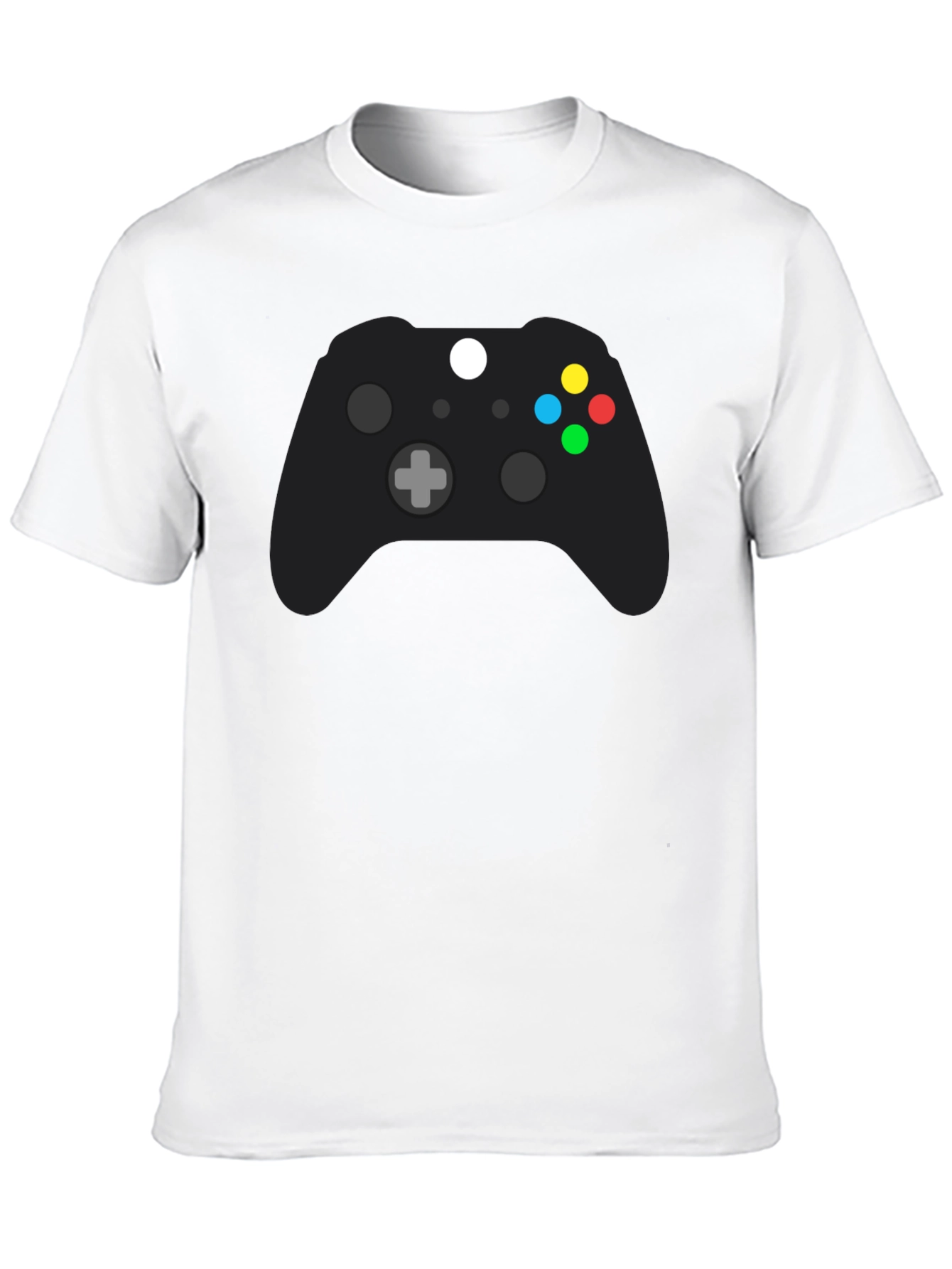 Xbox Controller Graphic Tee - Gamer Style Black T-Shirt