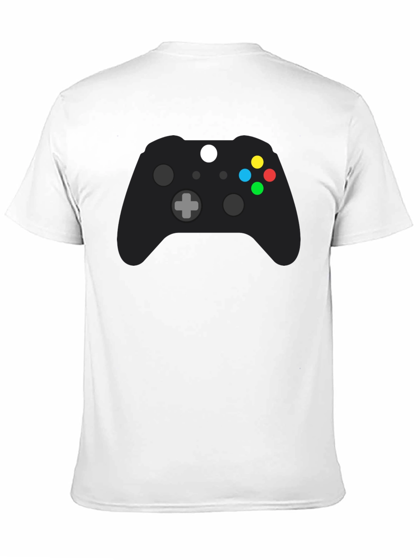 Xbox Controller Graphic Tee - Gamer Style Black T-Shirt