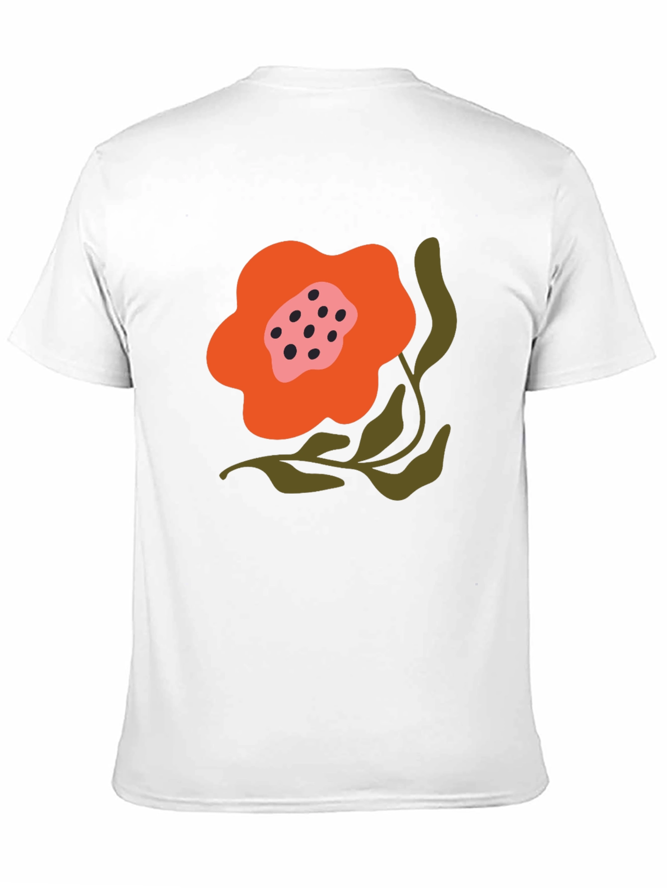 Black Floral Graphic Tee
