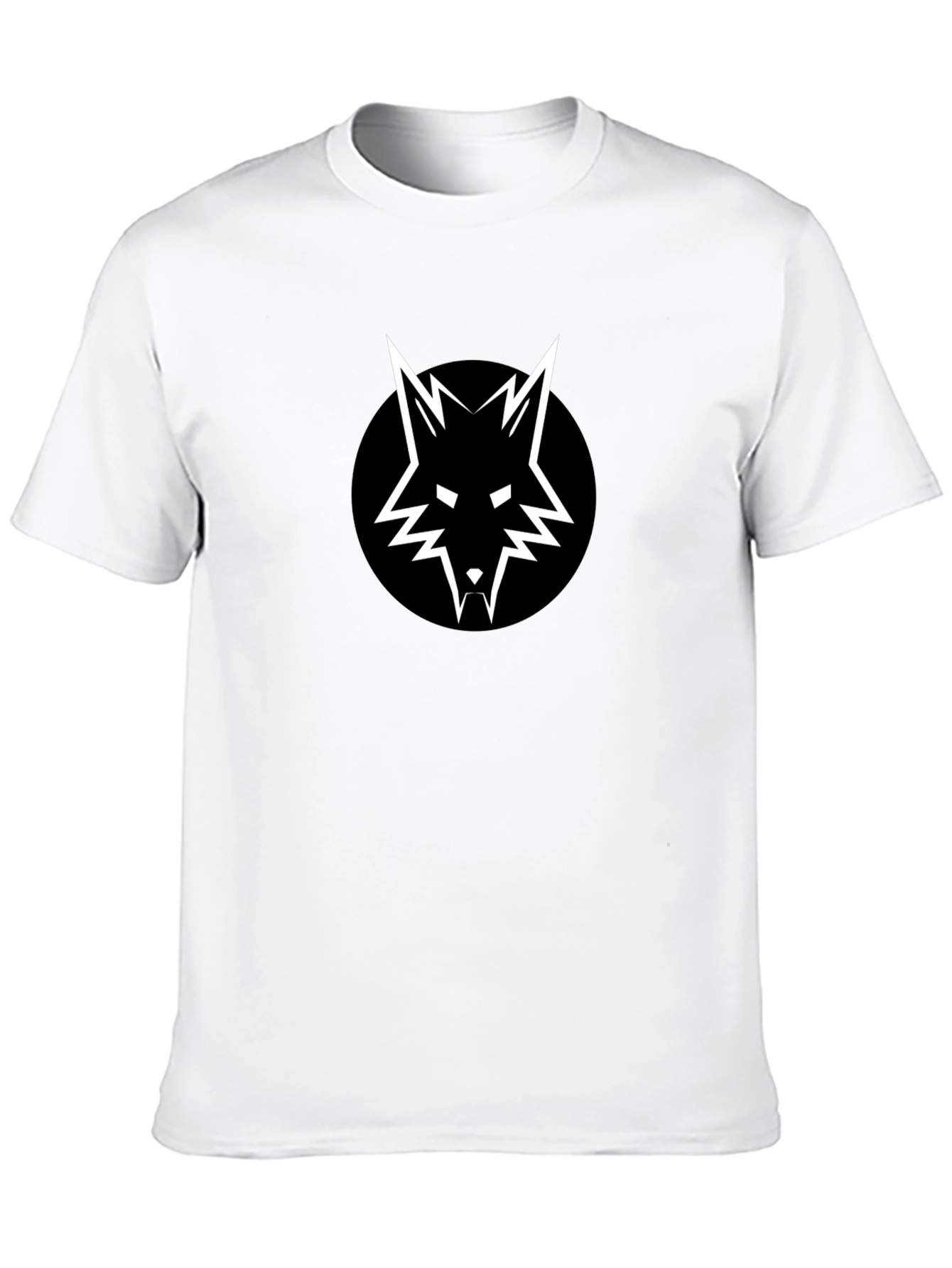 Black Wolf Logo Graphic Tee