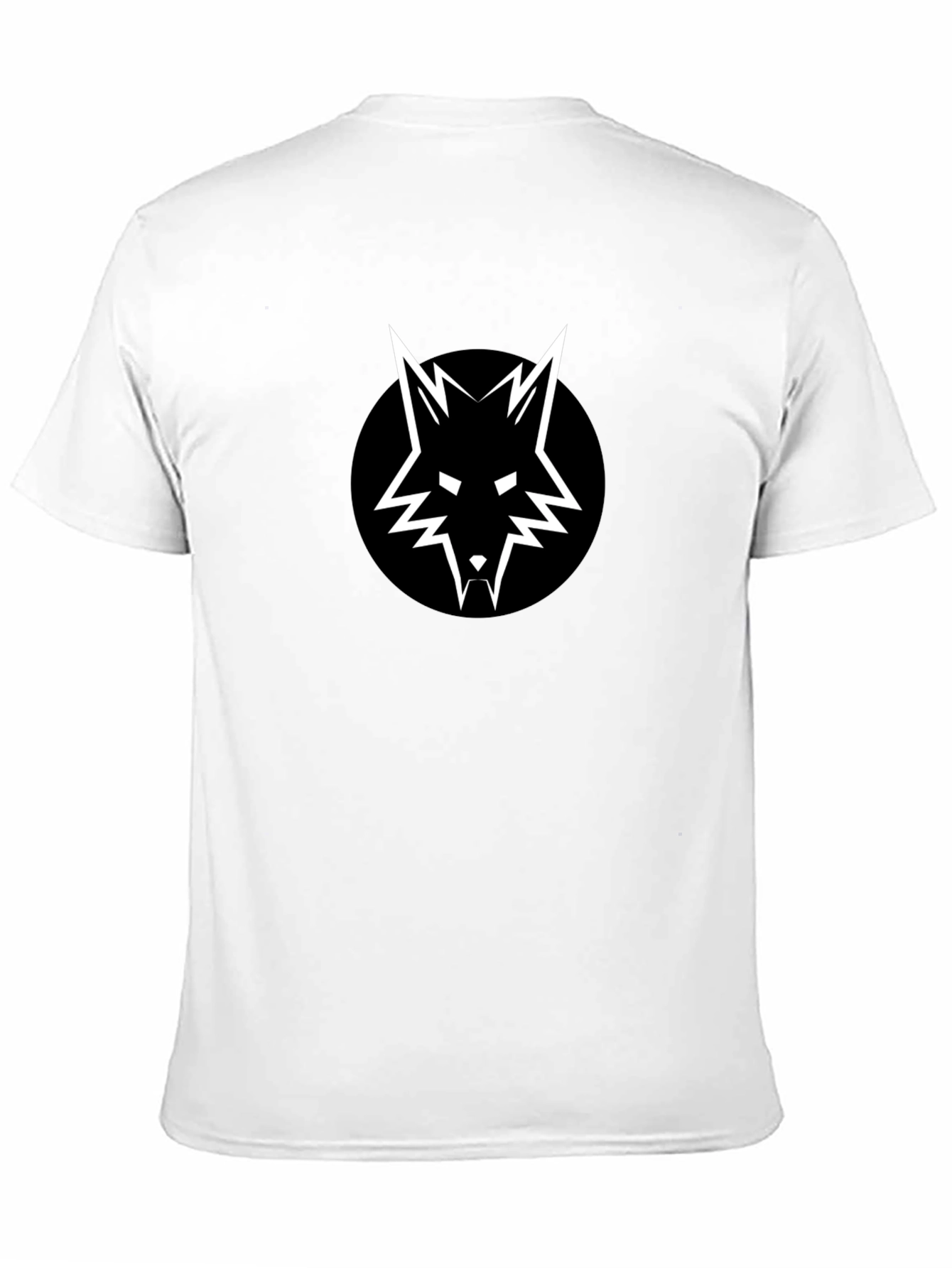 Black Wolf Logo Graphic Tee