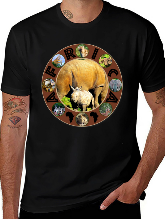 Africa Animals Graphic T-Shirt