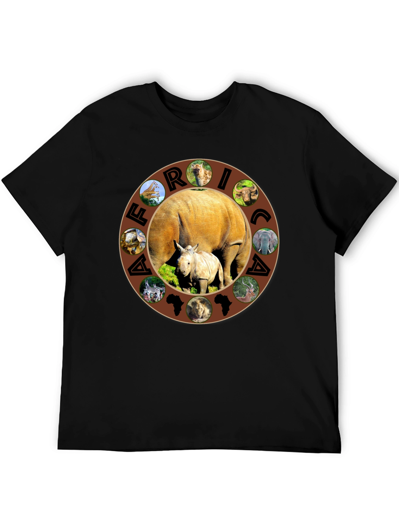 Africa Animals Graphic T-Shirt
