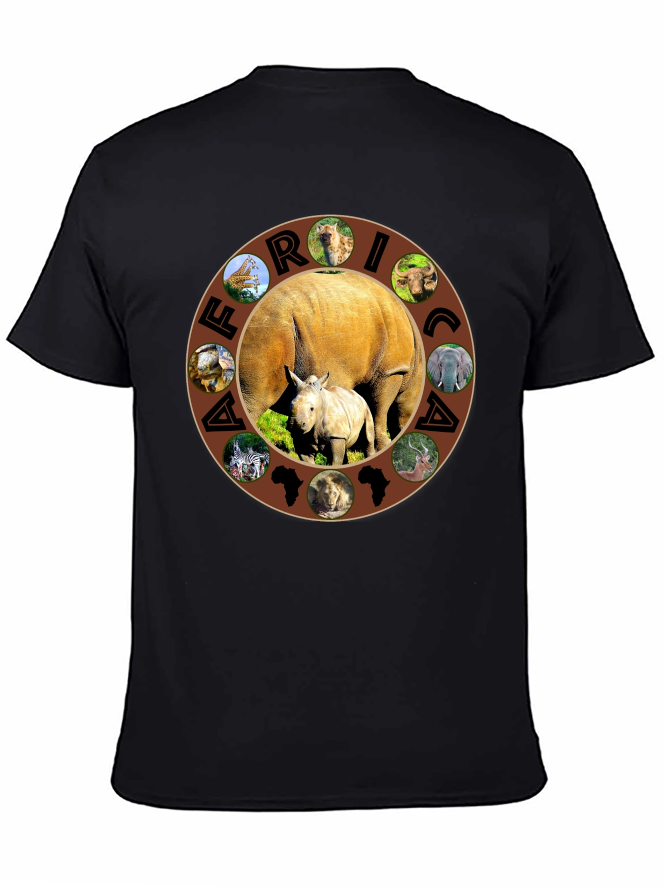 Africa Animals Graphic T-Shirt